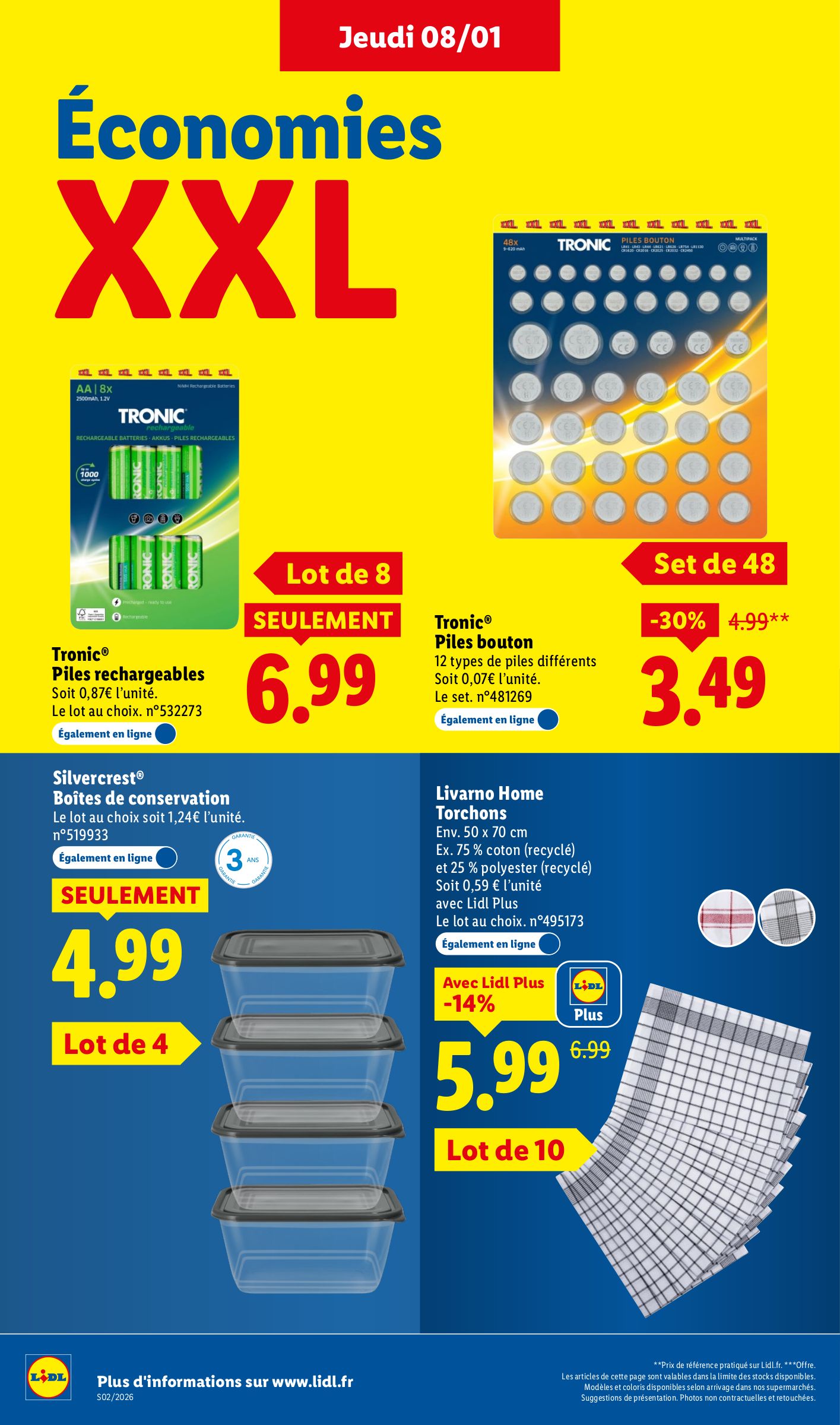 lidl - Catalogue Lidl - Les bonnes affaires de la semaine valable du 05/01 au 08/01 - page: 24