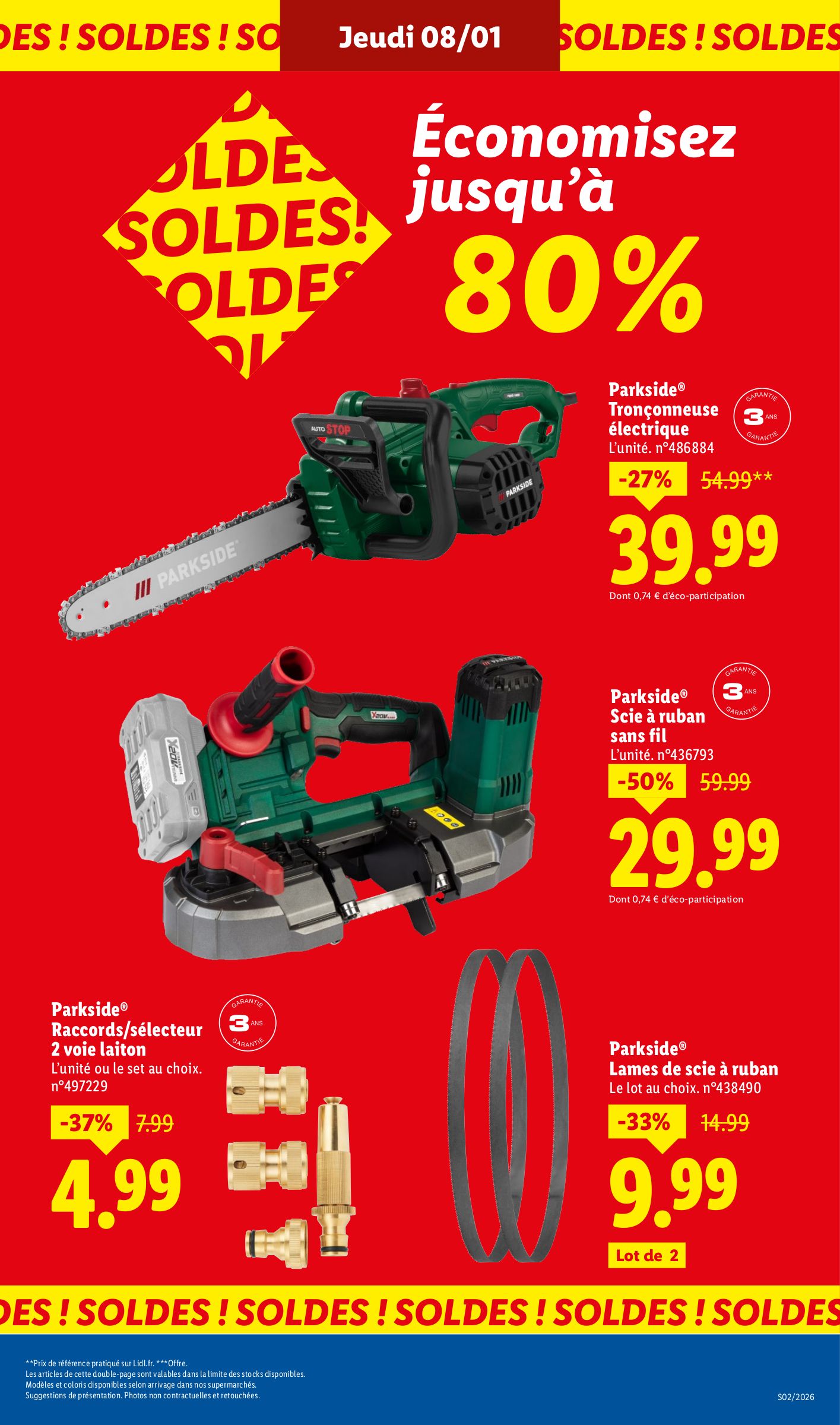 lidl - Catalogue Lidl - Les bonnes affaires de la semaine valable du 08/01 au 12/01 - page: 3