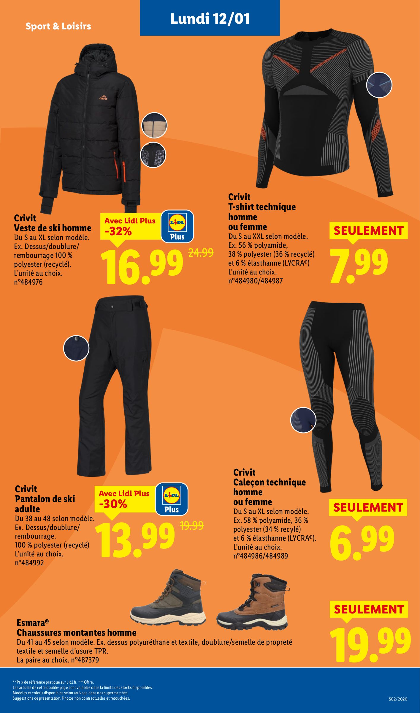 lidl - Catalogue Lidl - Les bonnes affaires de la semaine valable du 08/01 au 12/01 - page: 25