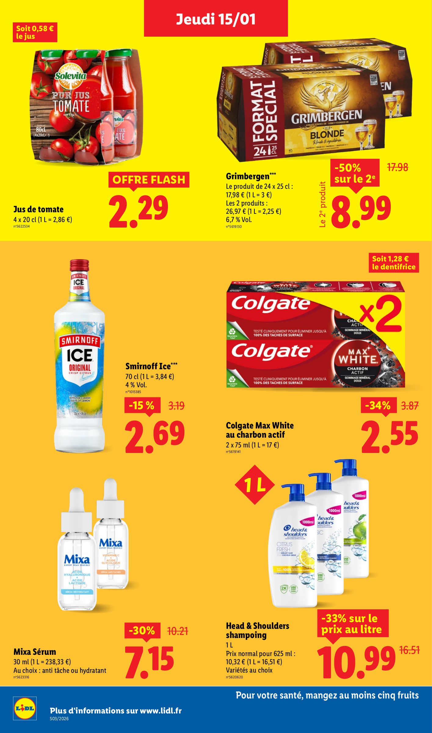 lidl - Catalogue Lidl valable du 15/01 au 21/01 - page: 20