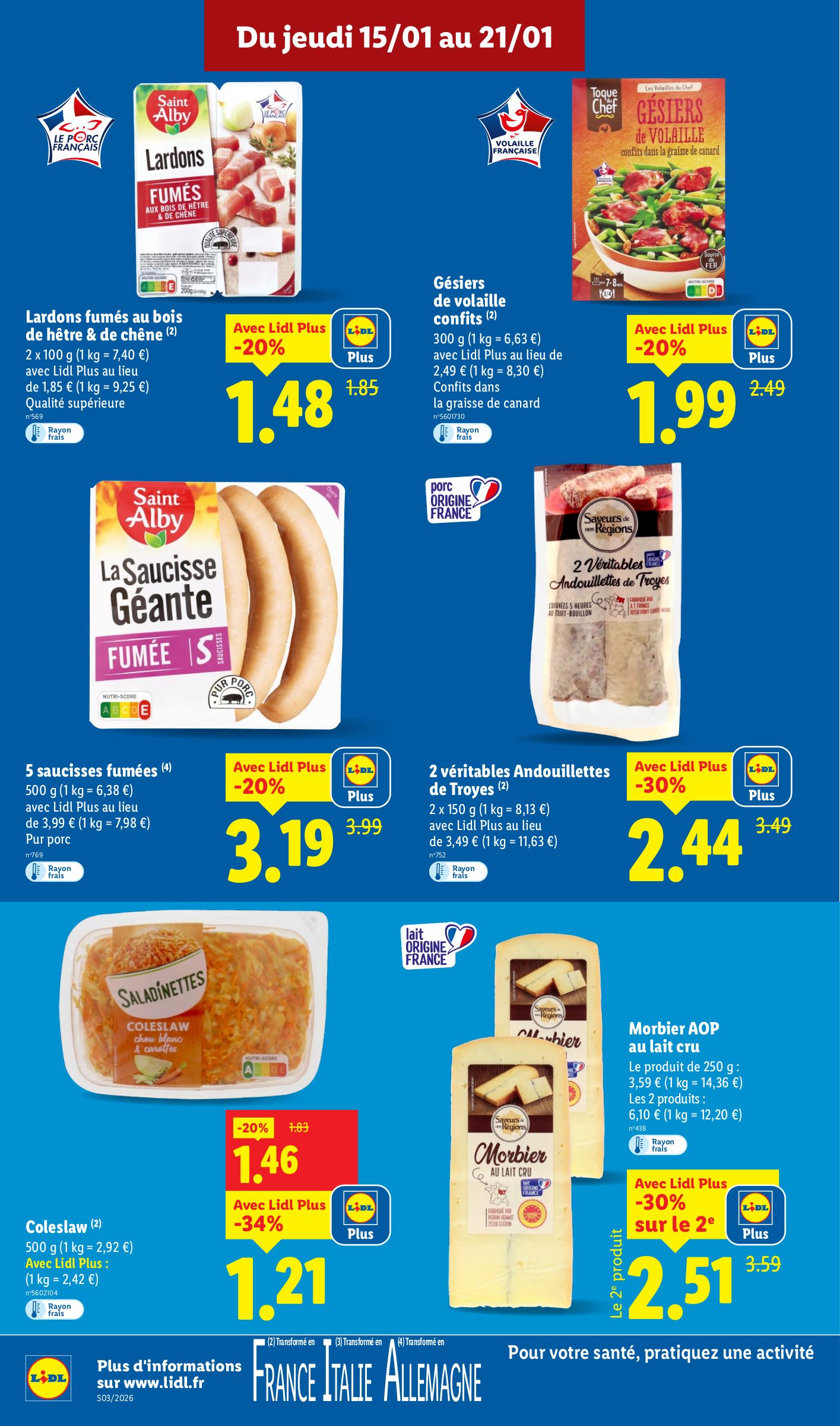 lidl - Catalogue Lidl valable du 15/01 au 21/01 - page: 10