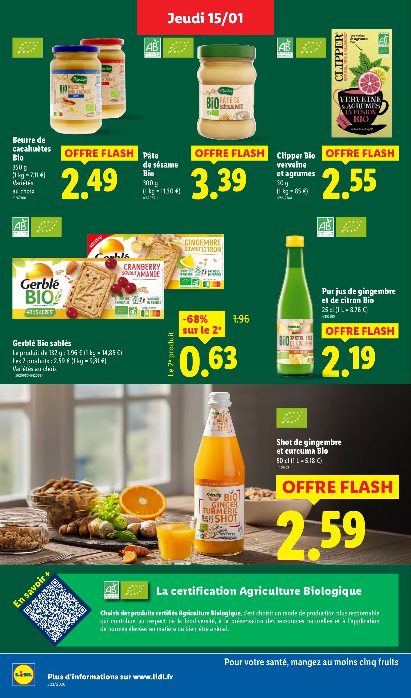 lidl - Catalogue Lidl valable du 15/01 au 21/01 - page: 26
