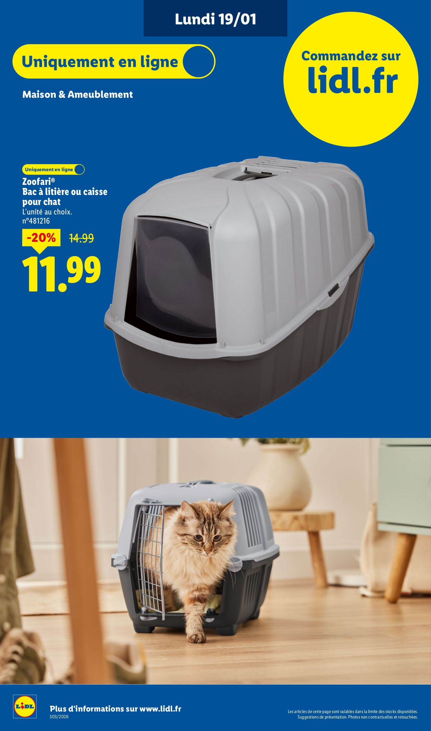 lidl - Catalogue Lidl valable du 15/01 au 21/01 - page: 68