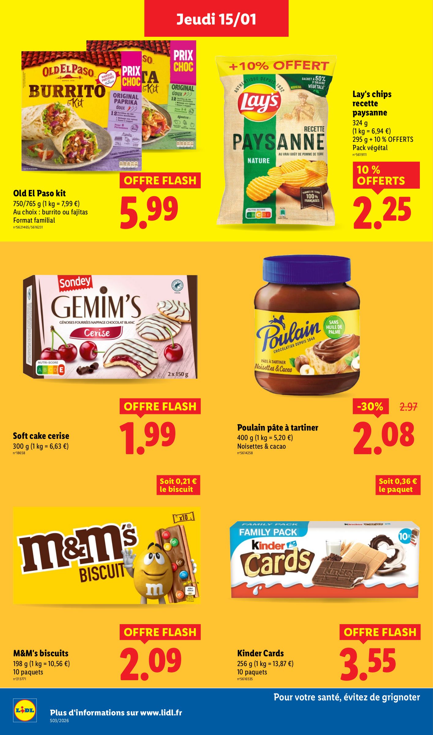 lidl - Catalogue Lidl valable du 15/01 au 21/01 - page: 18