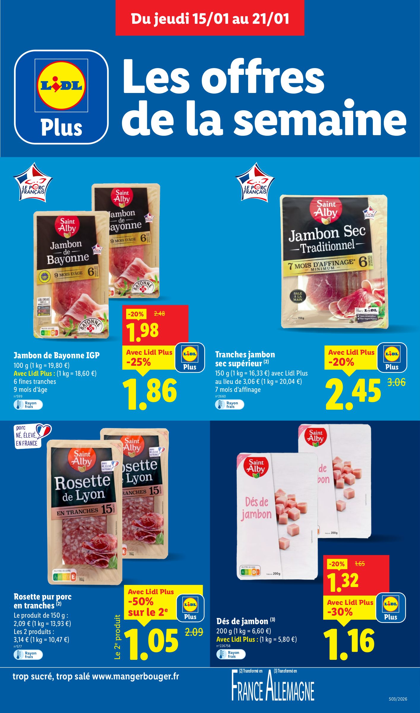 lidl - Catalogue Lidl valable du 15/01 au 21/01 - page: 9