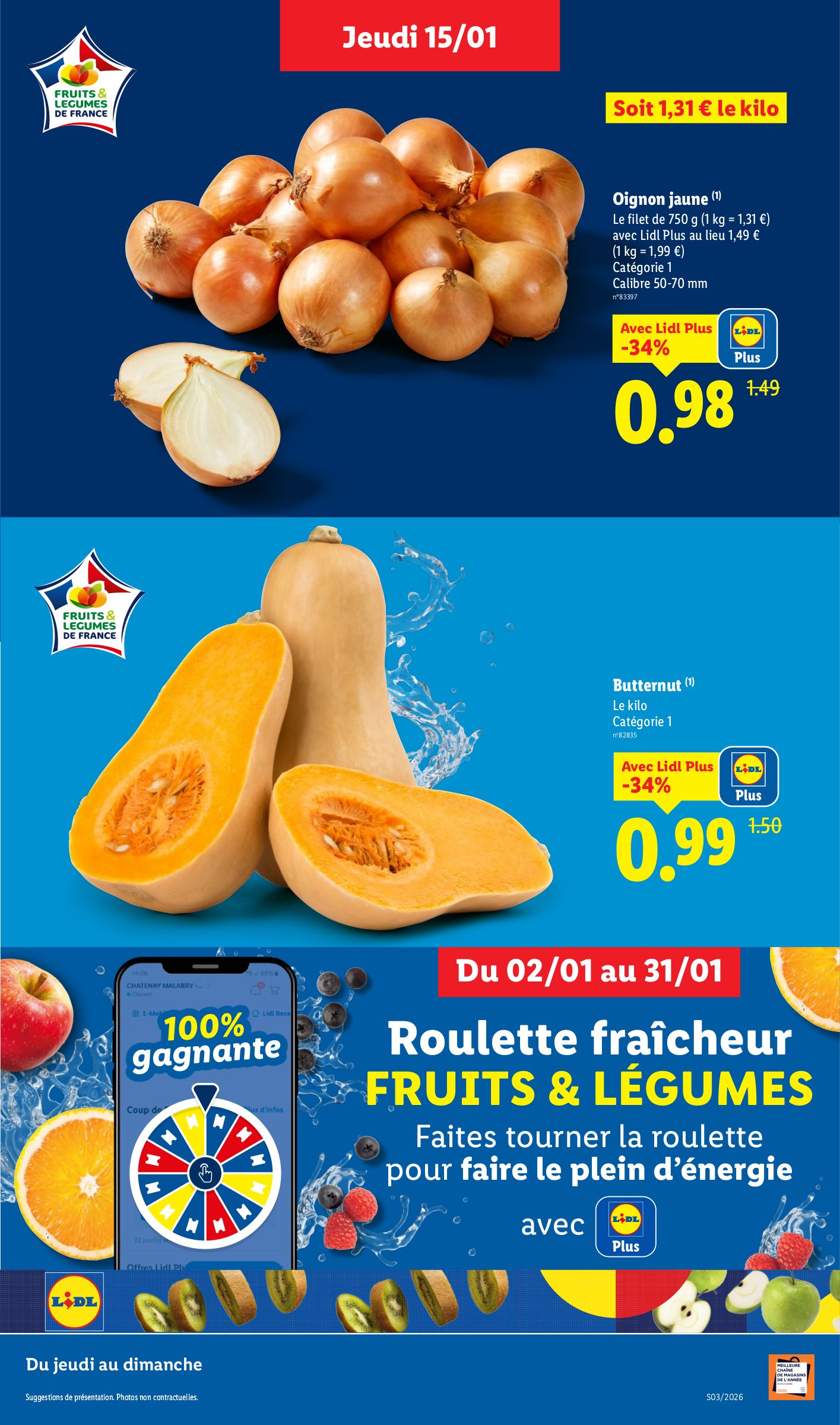 lidl - Catalogue Lidl valable du 15/01 au 21/01 - page: 3