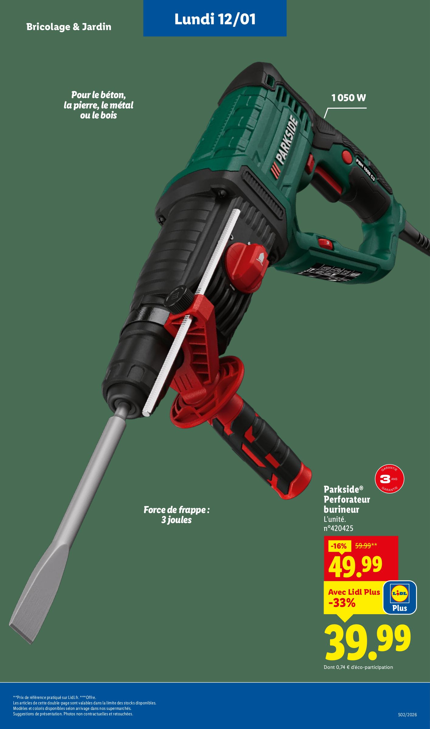 lidl - Catalogue Lidl - Soldes Lidl : Jusqu'à -75% valable du 12/01 au 15/01 - page: 17