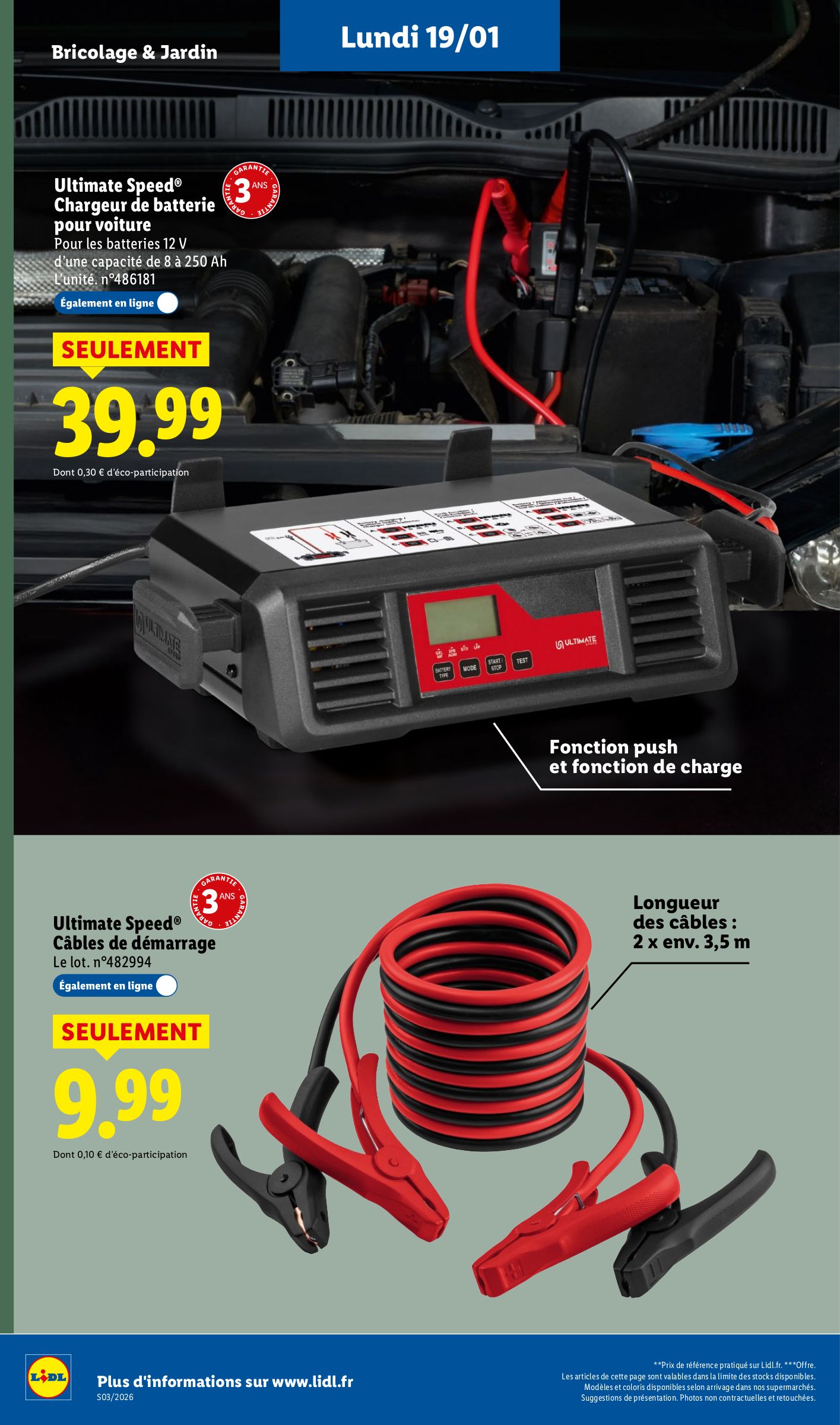 lidl - Catalogue Lidl - Les soldes Lidl, ça vaut le coup. valable du 15/01 au 19/01 - page: 20