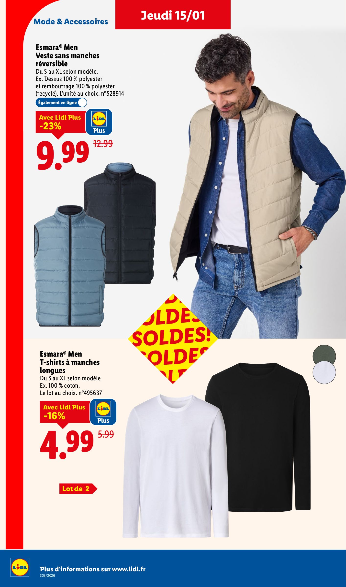 lidl - Catalogue Lidl - Les soldes Lidl, ça vaut le coup. valable du 15/01 au 19/01 - page: 10