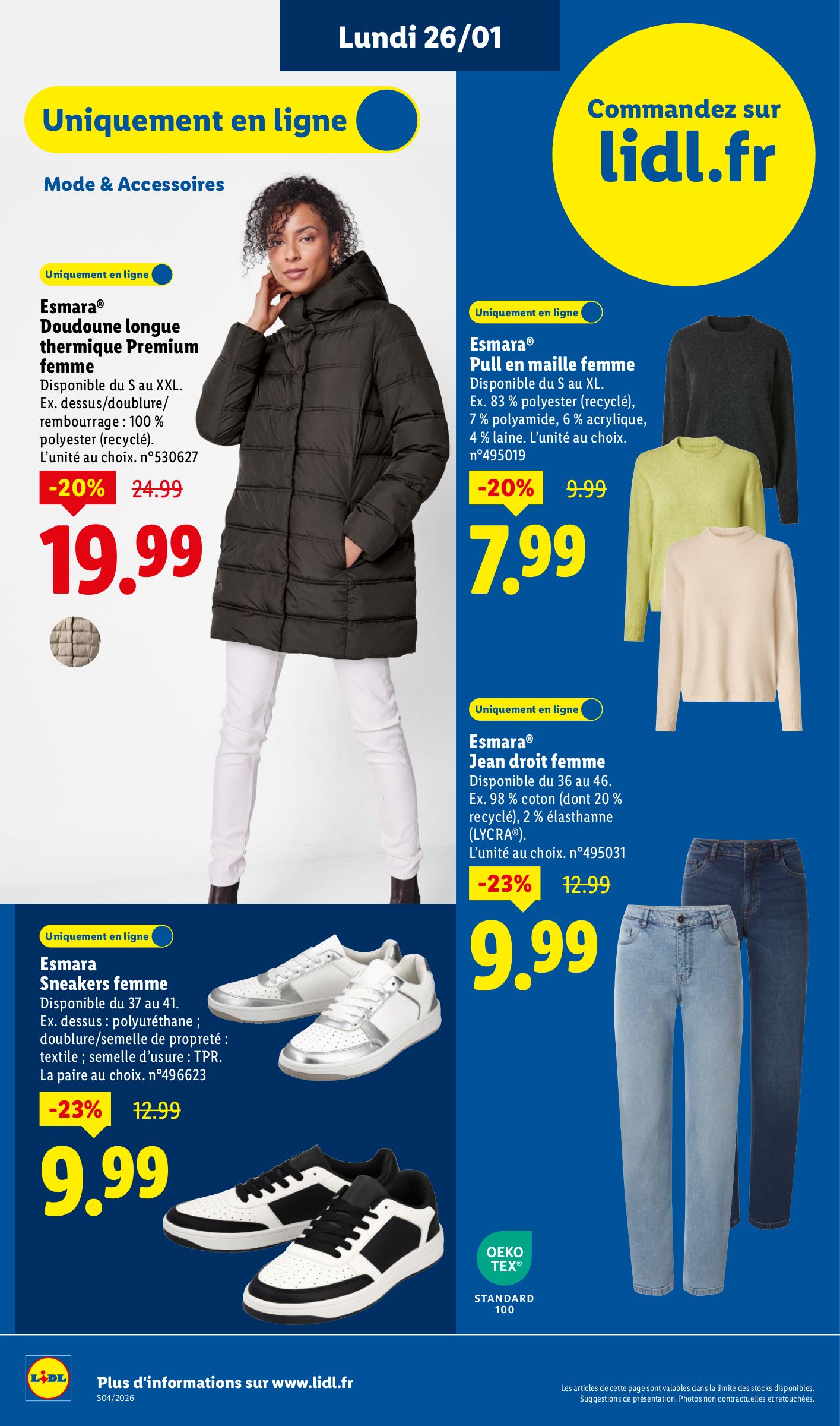 lidl - Catalogue Lidl valable du 22/01 au 28/01 - page: 74