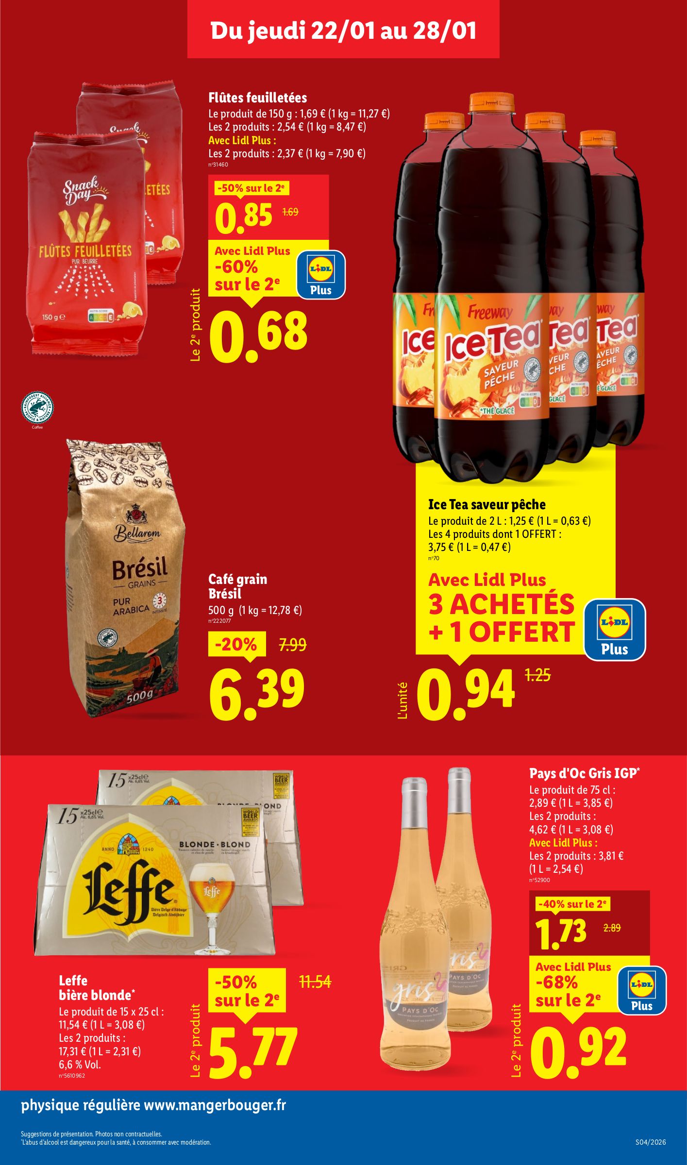 lidl - Catalogue Lidl valable du 22/01 au 28/01 - page: 15