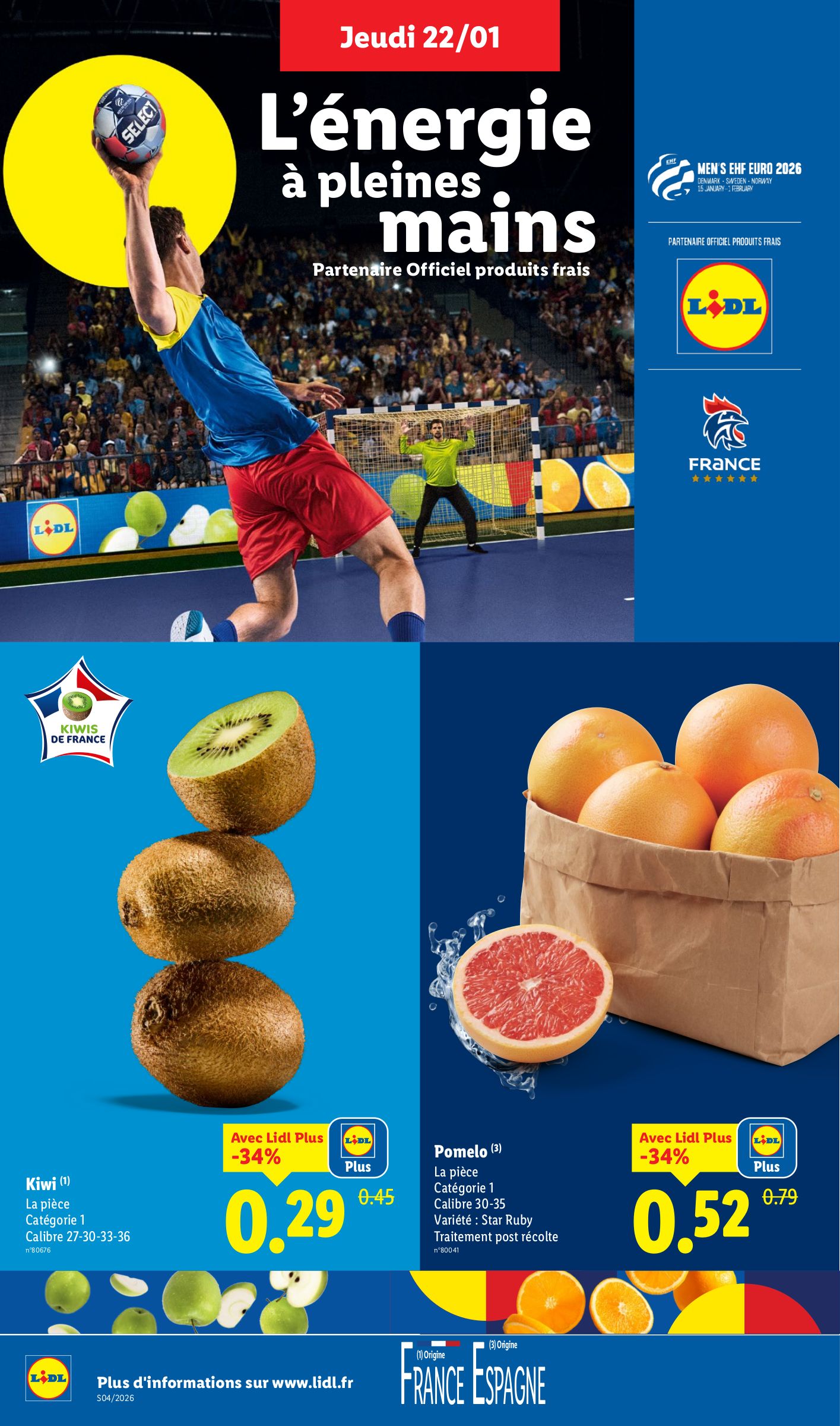 lidl - Catalogue Lidl valable du 22/01 au 28/01 - page: 2