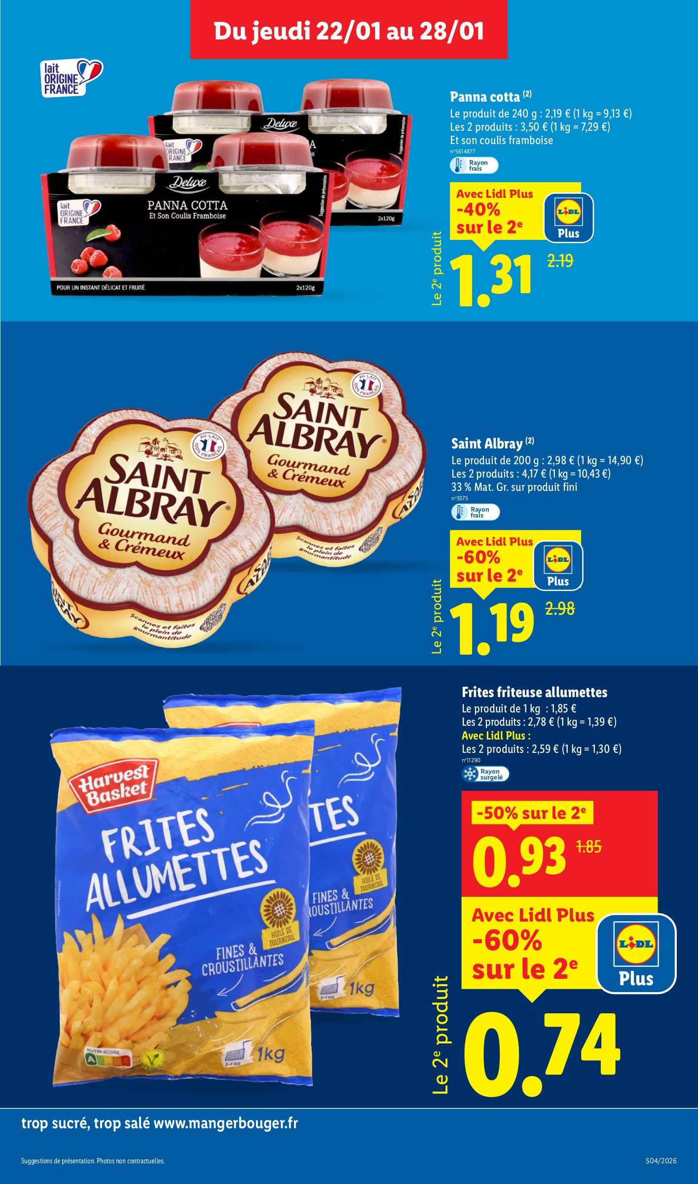 lidl - Catalogue Lidl valable du 22/01 au 28/01 - page: 11