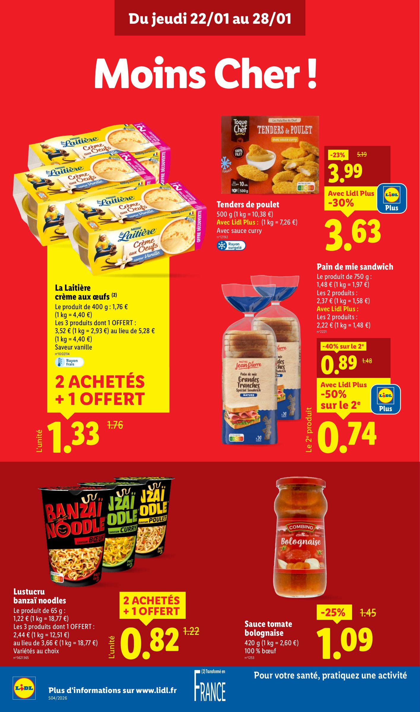 lidl - Catalogue Lidl valable du 22/01 au 28/01 - page: 14