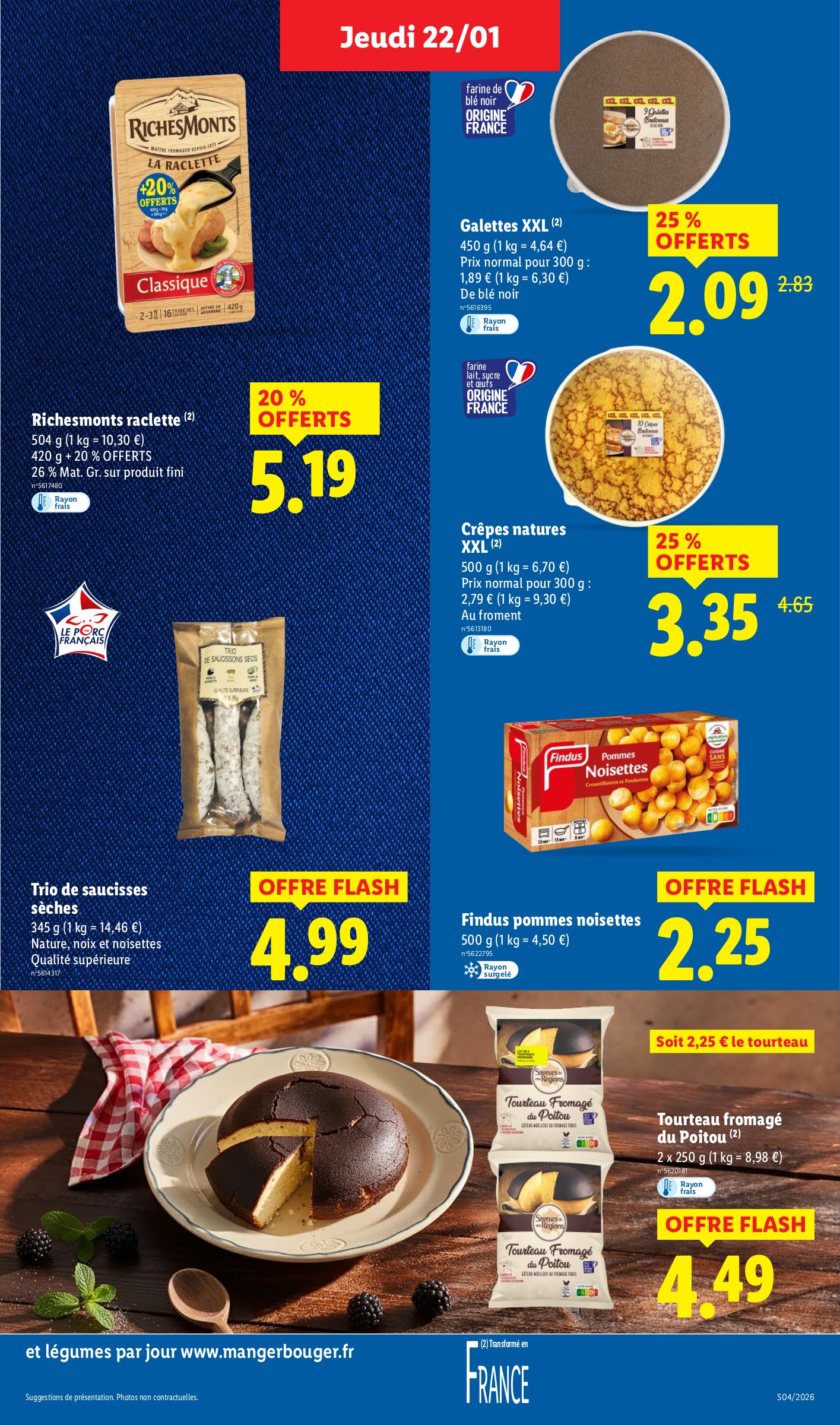lidl - Catalogue Lidl valable du 22/01 au 28/01 - page: 25
