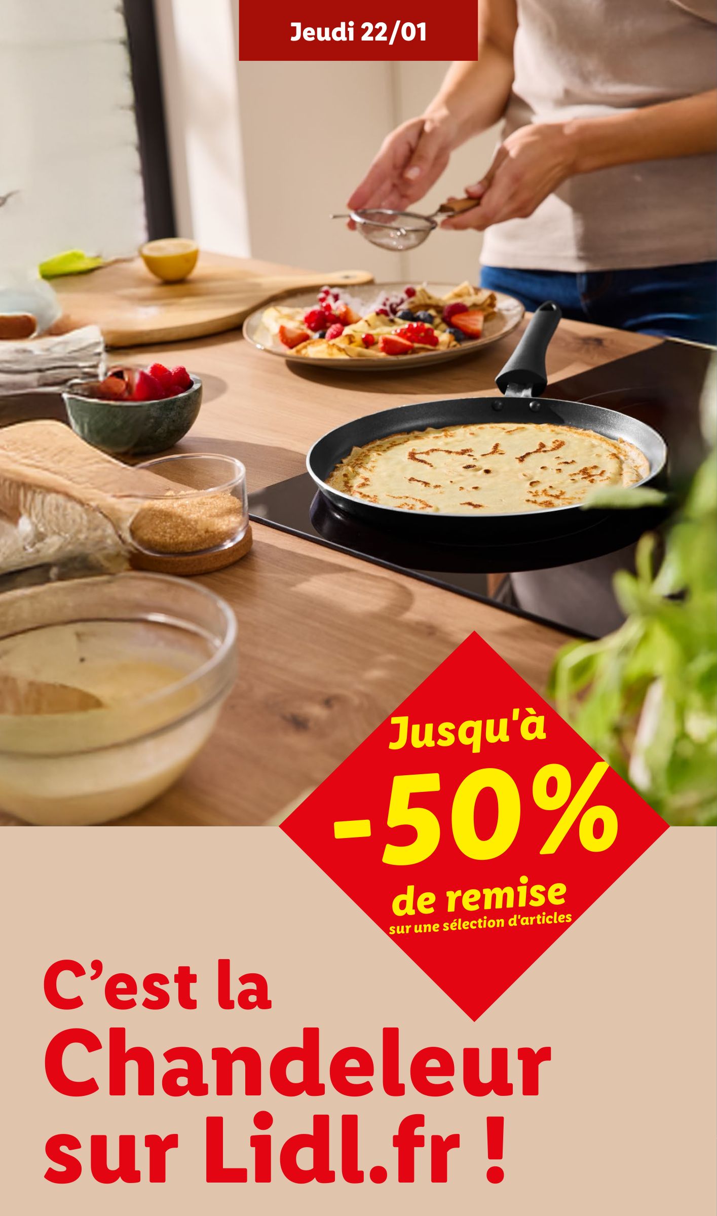 lidl - Catalogue Lidl valable du 22/01 au 28/01 - page: 51