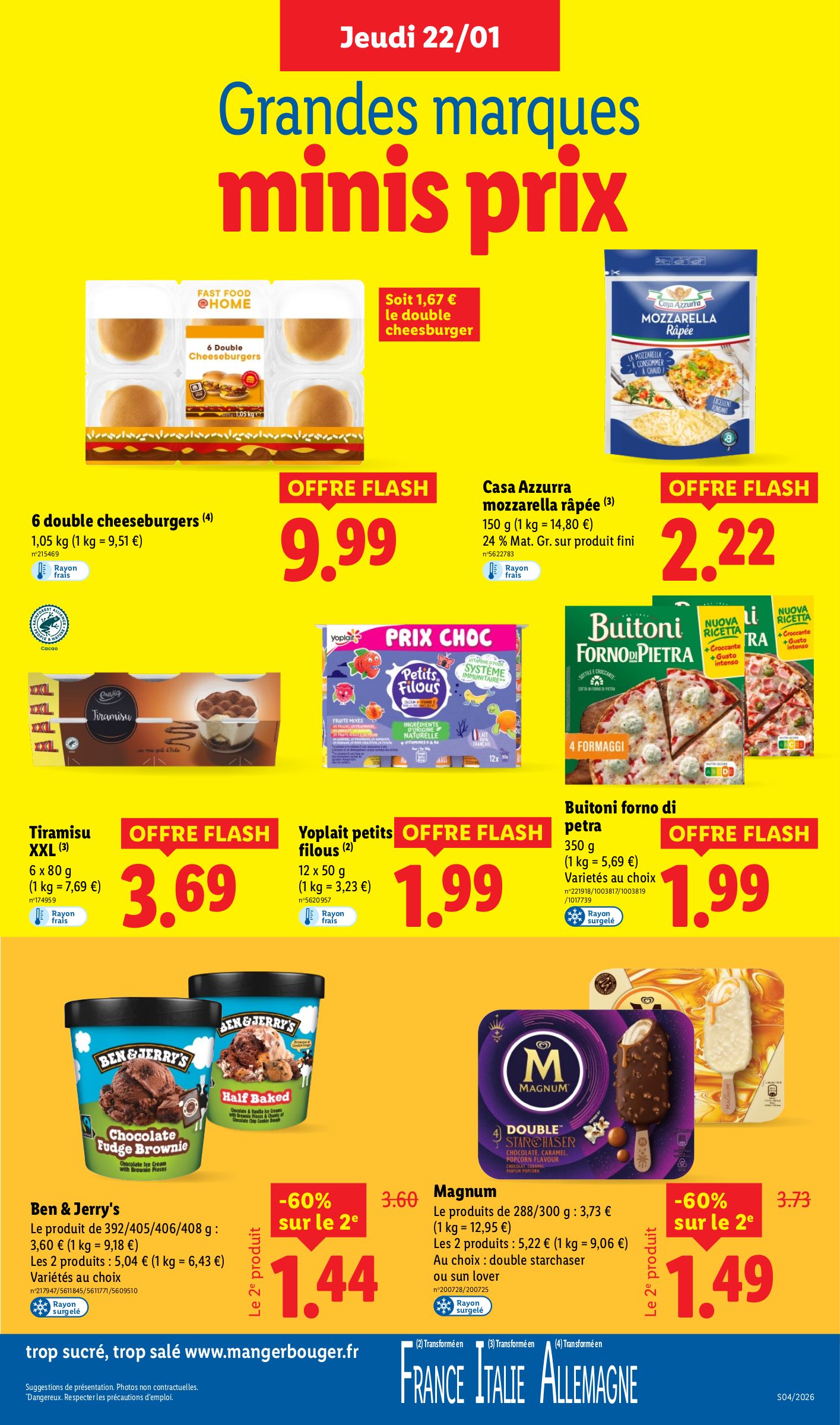 lidl - Catalogue Lidl valable du 22/01 au 28/01 - page: 17