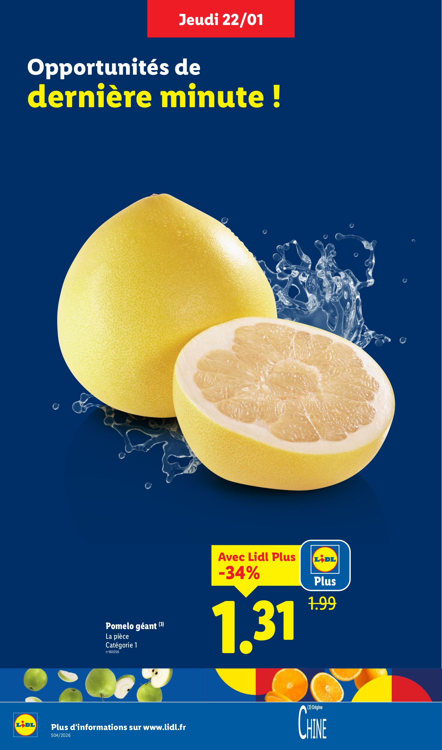 lidl - Catalogue Lidl valable du 22/01 au 28/01 - page: 4