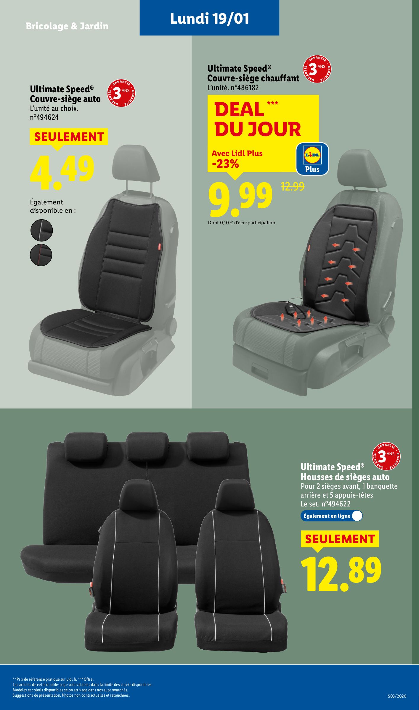 lidl - Catalogue Lidl - Les pépites de la semaine valable du 19/01 au 22/01 - page: 3