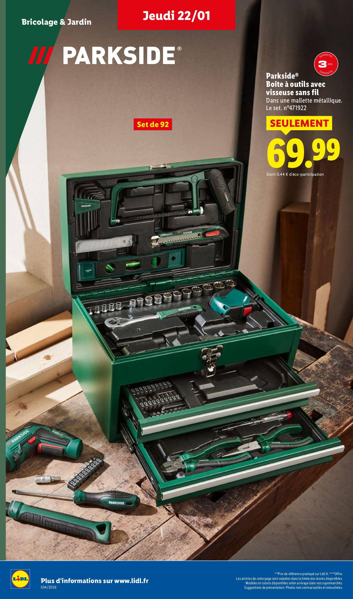 lidl - Catalogue Lidl - Les pépites de la semaine valable du 19/01 au 22/01 - page: 32