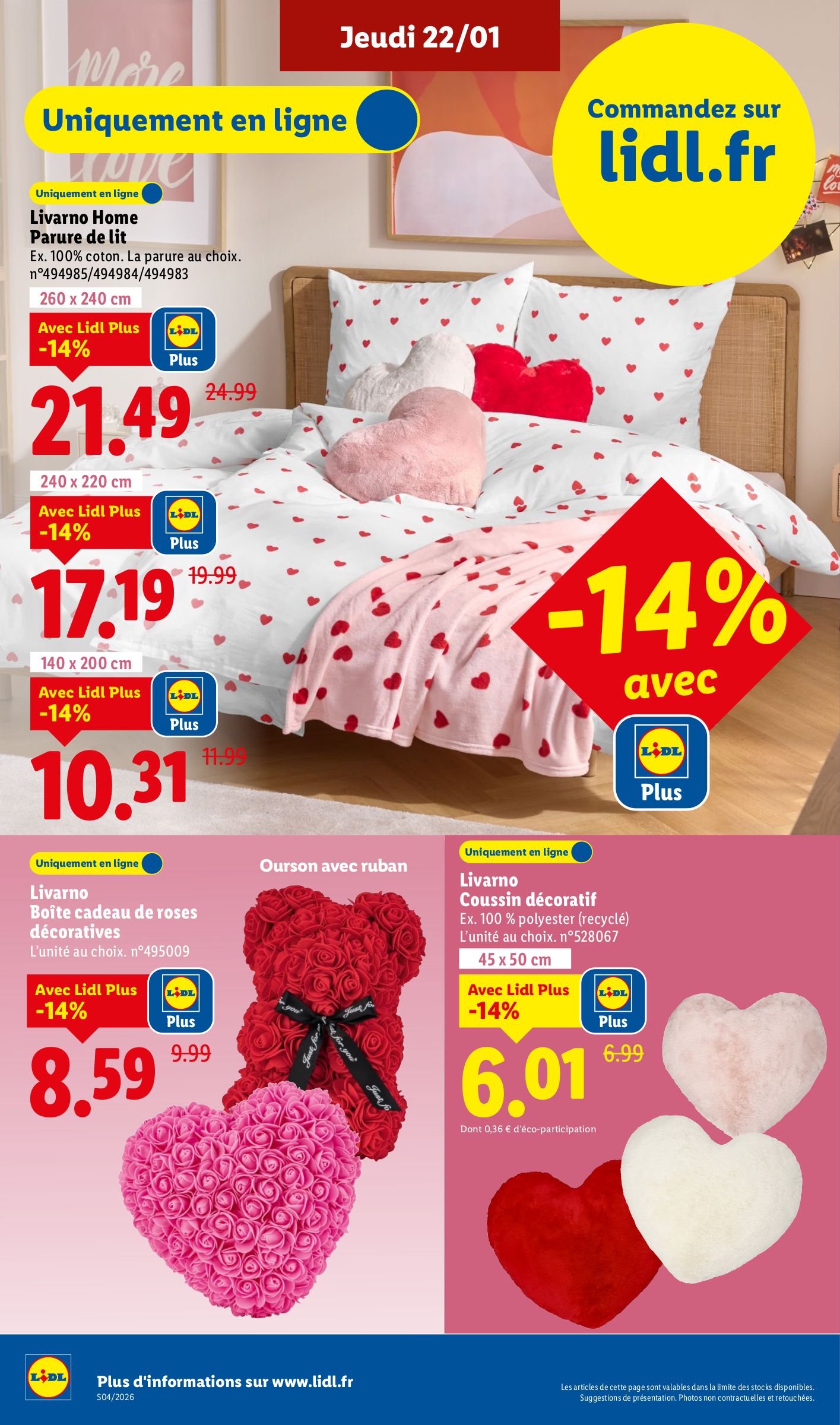 lidl - Catalogue Lidl - Les bonnes affaires Exclu Web valable du 19/01 au 22/01 - page: 8