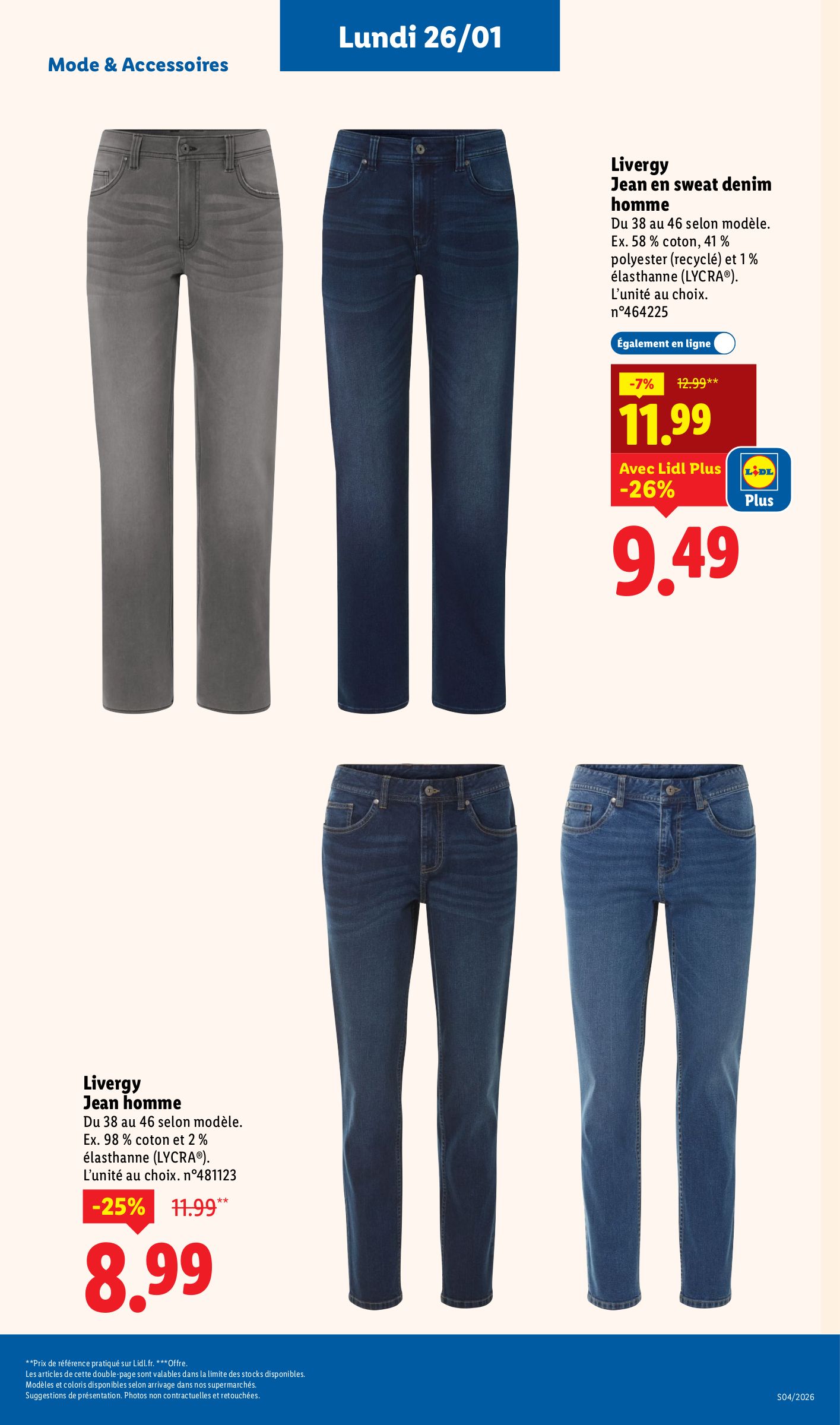 lidl - Catalogue Lidl - Les bonnes affaires de la semaine valable du 22/01 au 26/01 - page: 27