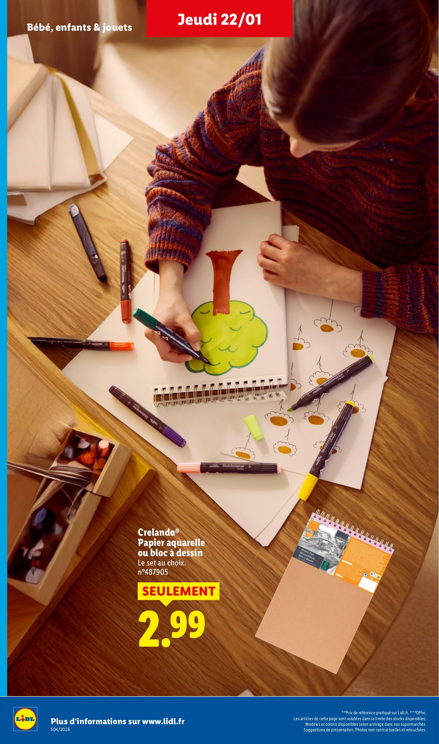 lidl - Catalogue Lidl - Les bonnes affaires de la semaine valable du 22/01 au 26/01 - page: 18