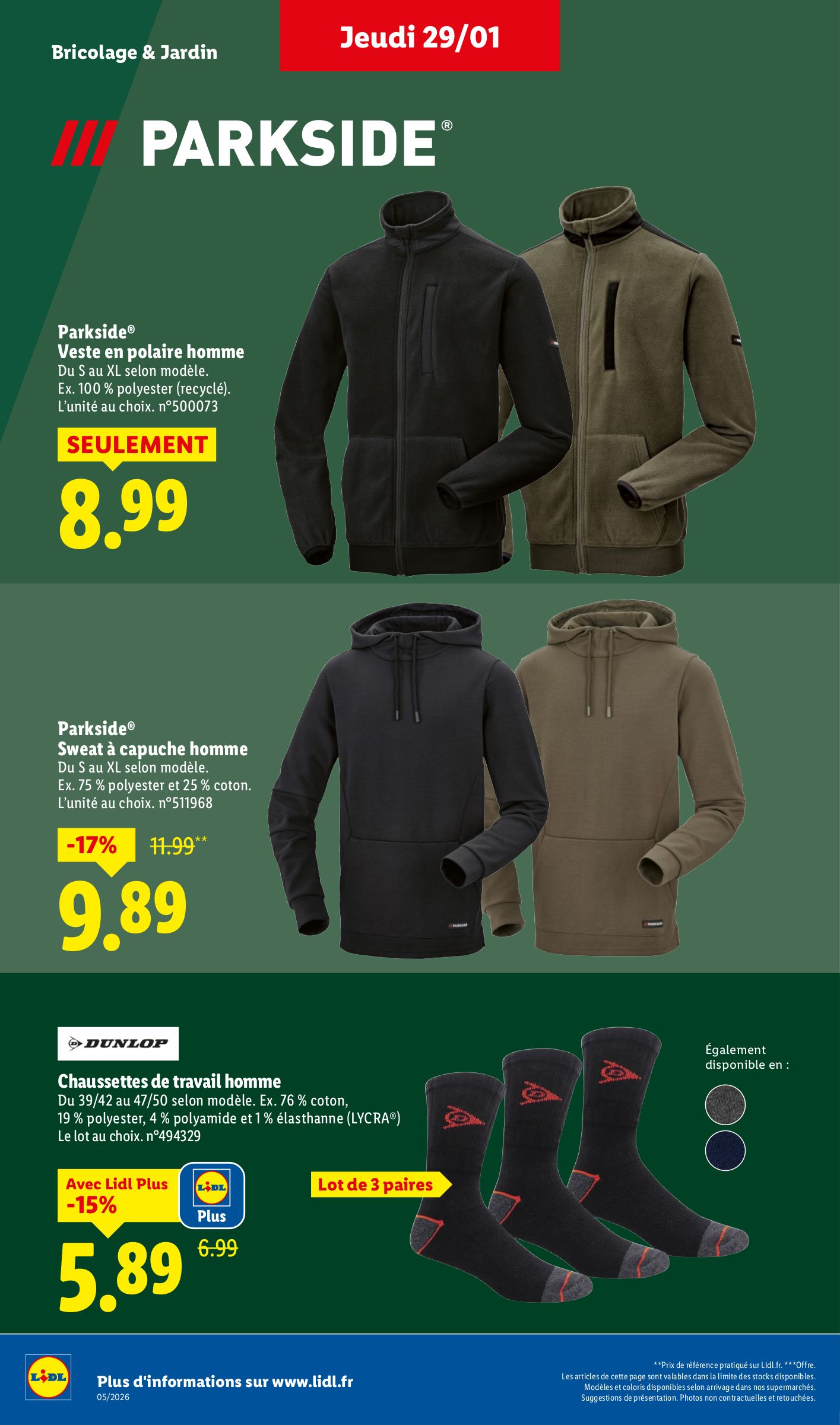 lidl - Catalogue Lidl - Les promos de la semaine valable du 29/01 au 04/02 - page: 34