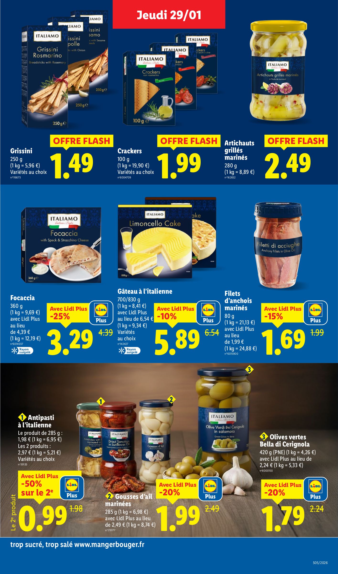 lidl - Catalogue Lidl - Les promos de la semaine valable du 29/01 au 04/02 - page: 23