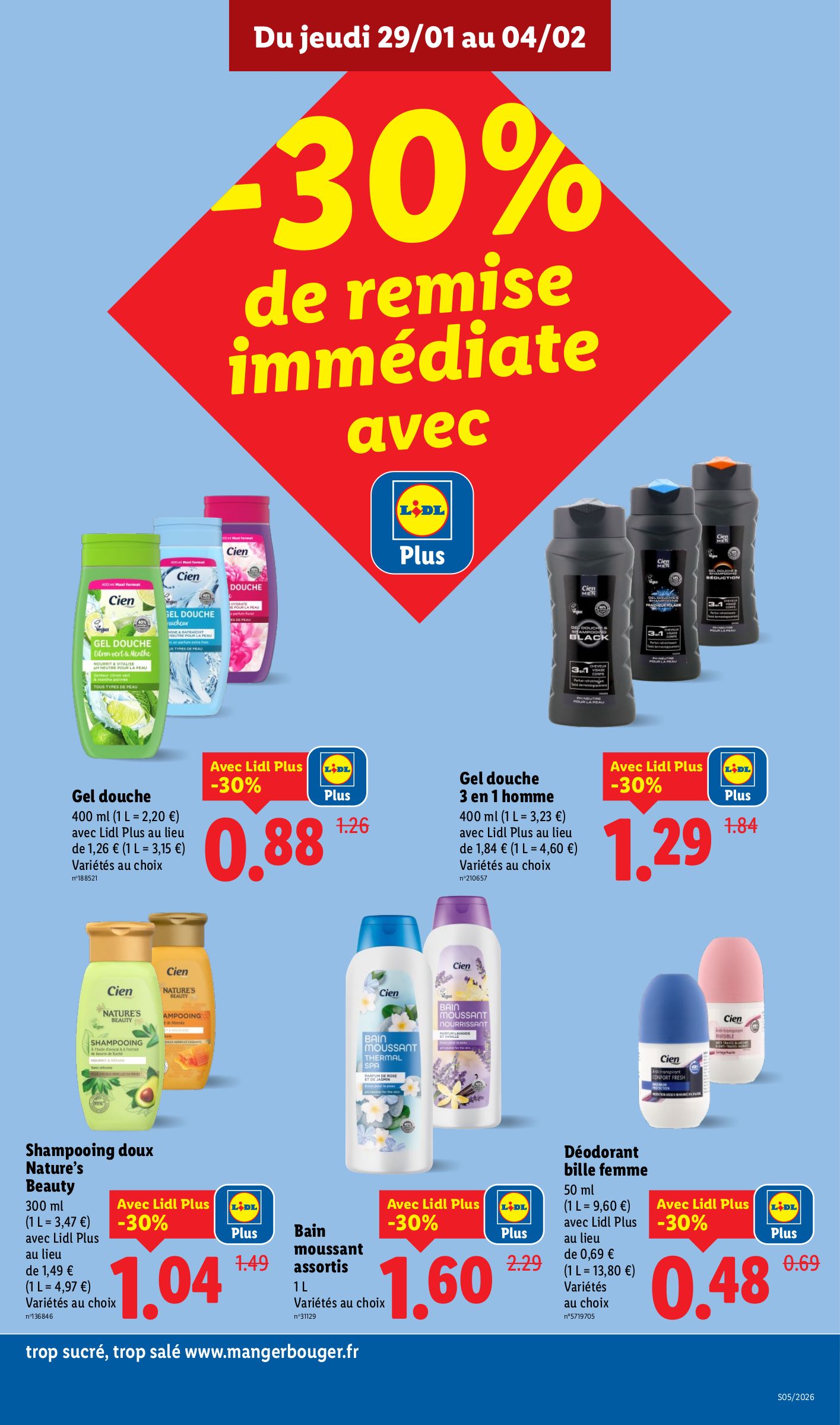 lidl - Catalogue Lidl - Les promos de la semaine valable du 29/01 au 04/02 - page: 15