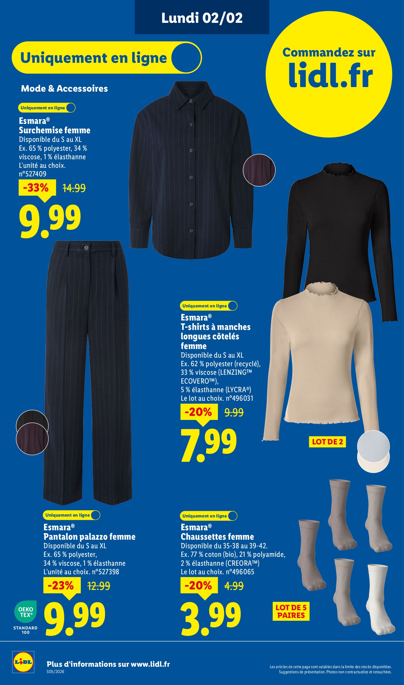lidl - Catalogue Lidl - Les promos de la semaine valable du 29/01 au 04/02 - page: 70