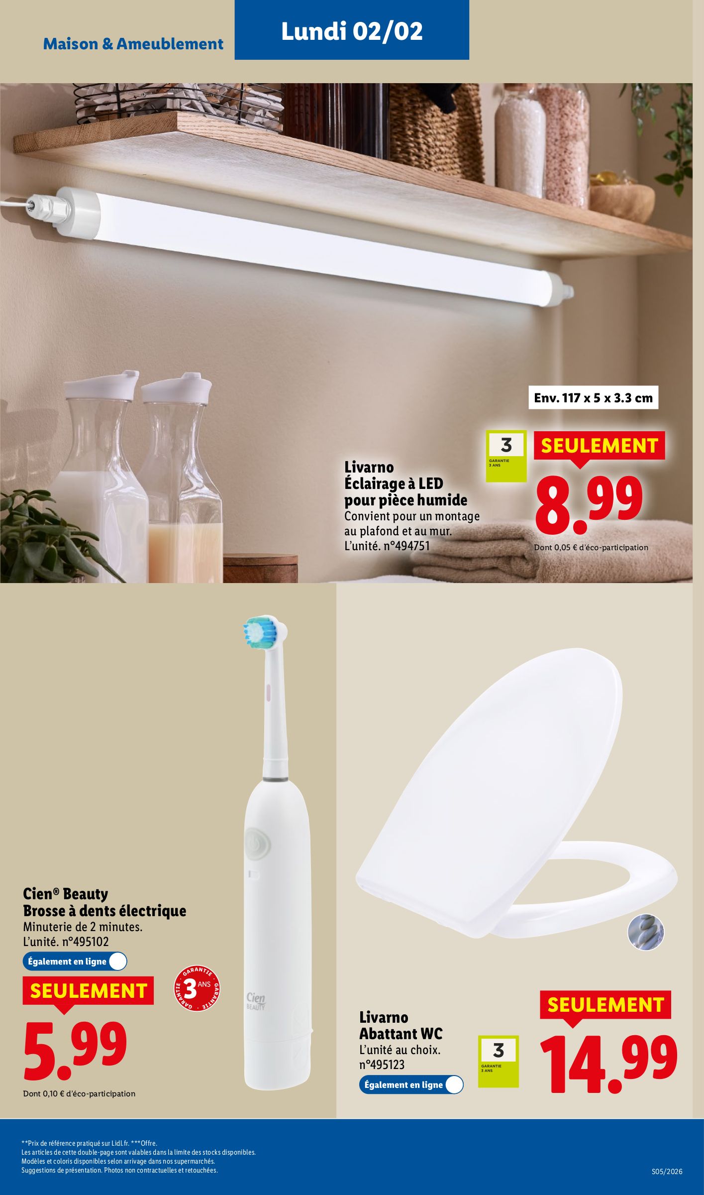 lidl - Catalogue Lidl - Les promos de la semaine valable du 29/01 au 04/02 - page: 61