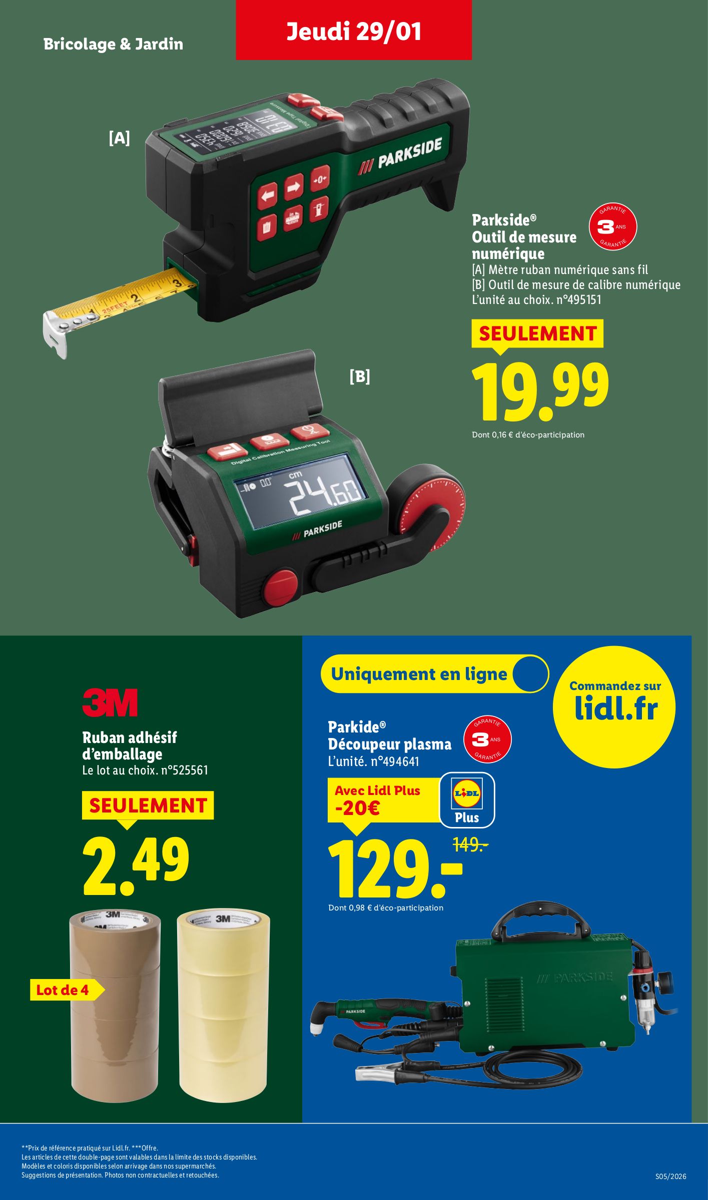 lidl - Catalogue Lidl - Les bonnes affaires de la semaine valable du 29/01 au 02/02 - page: 15