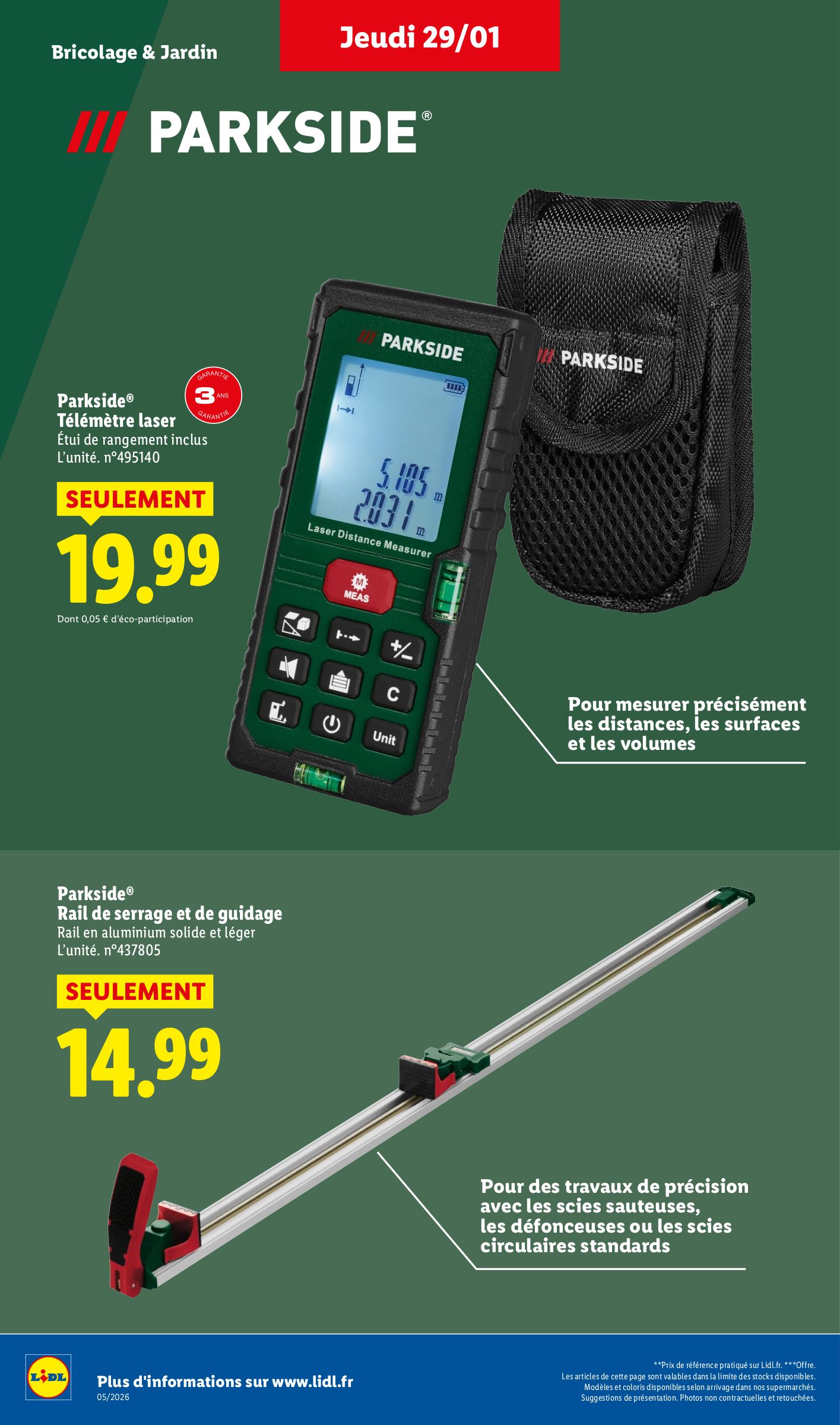 lidl - Catalogue Lidl - Les bonnes affaires de la semaine valable du 29/01 au 02/02 - page: 14