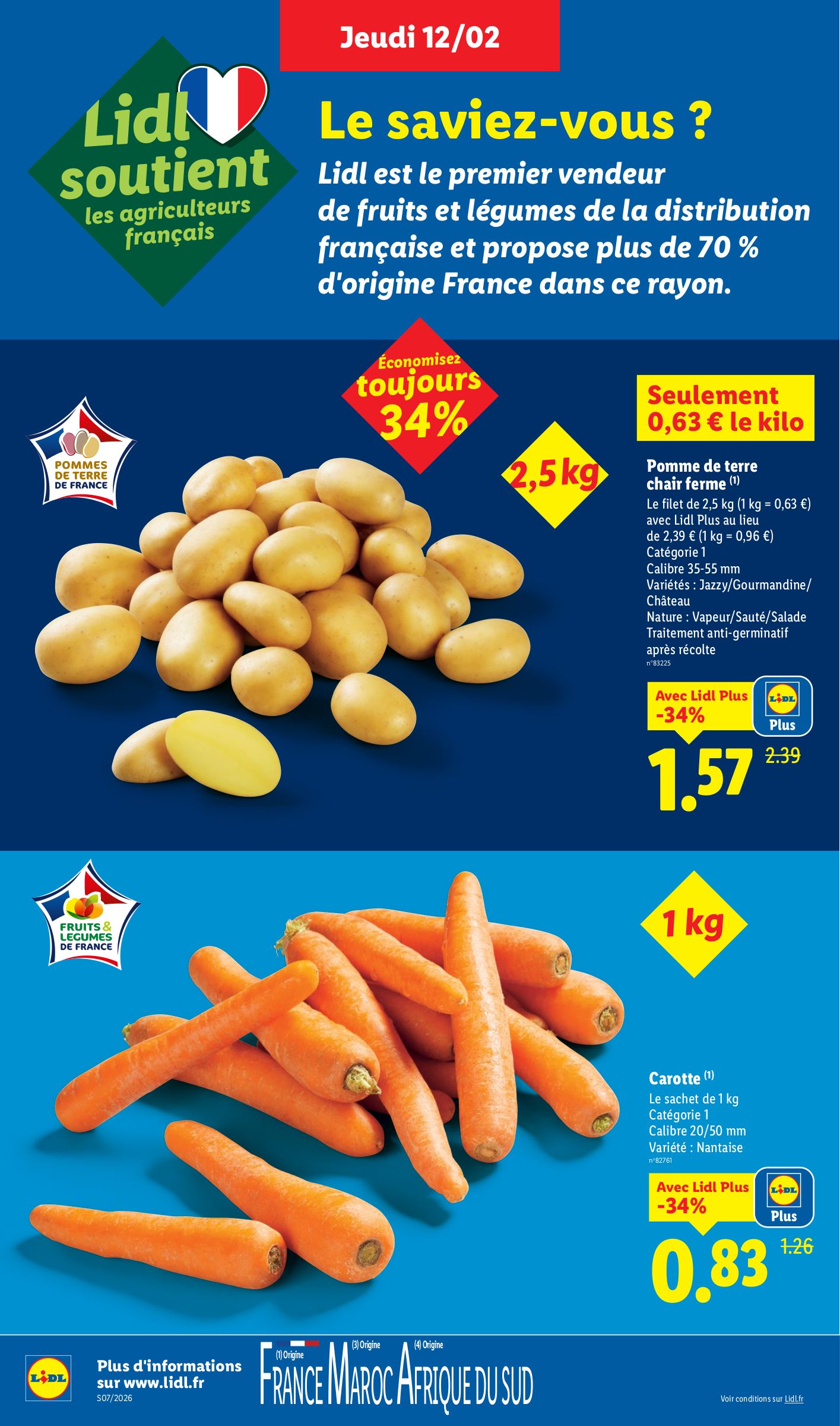 lidl - Catalogue Lidl - Les promos de la semaine valable du 12/02/2026 au 18/02/2026 - page: 2