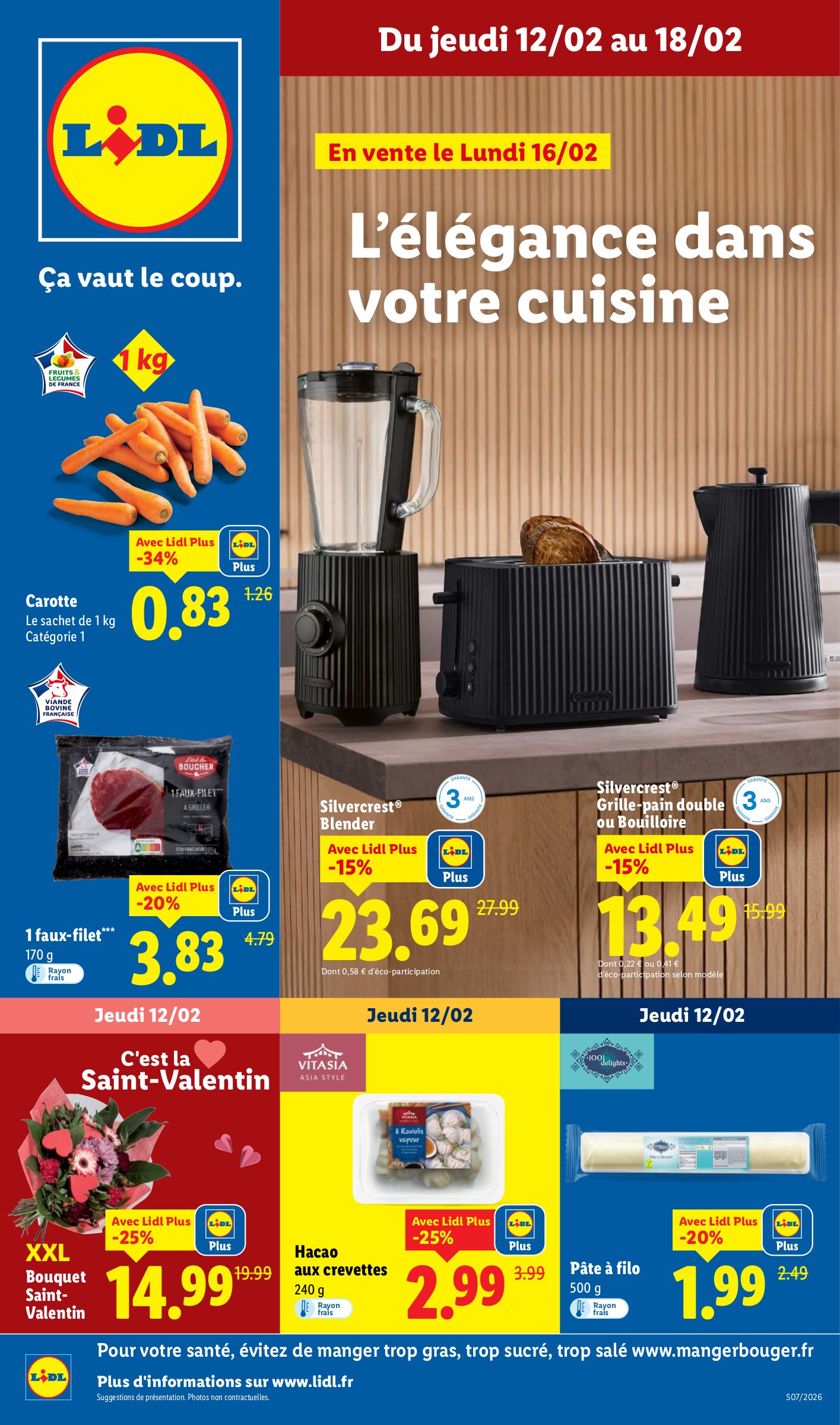 lidl - Catalogue Lidl - Les promos de la semaine valable du 12/02/2026 au 18/02/2026