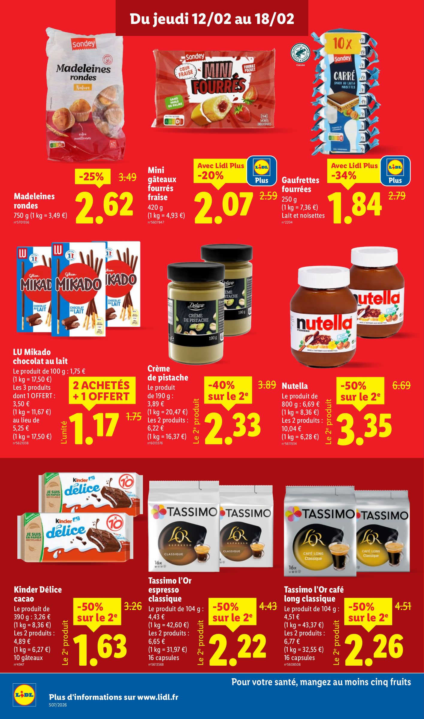lidl - Catalogue Lidl - Les promos de la semaine valable du 12/02/2026 au 18/02/2026 - page: 14