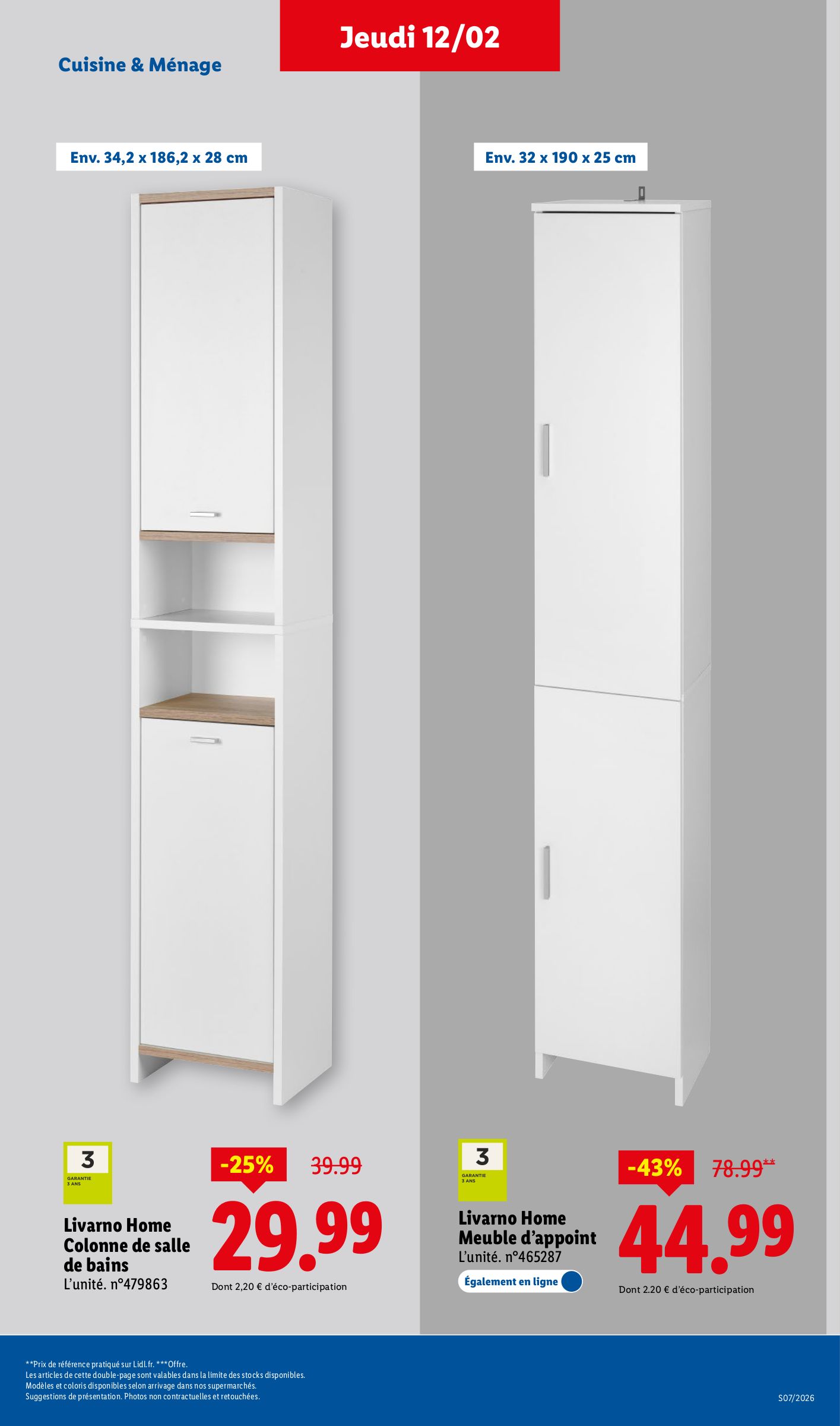 lidl - Catalogue Lidl - Les promos de la semaine valable du 12/02/2026 au 18/02/2026 - page: 47