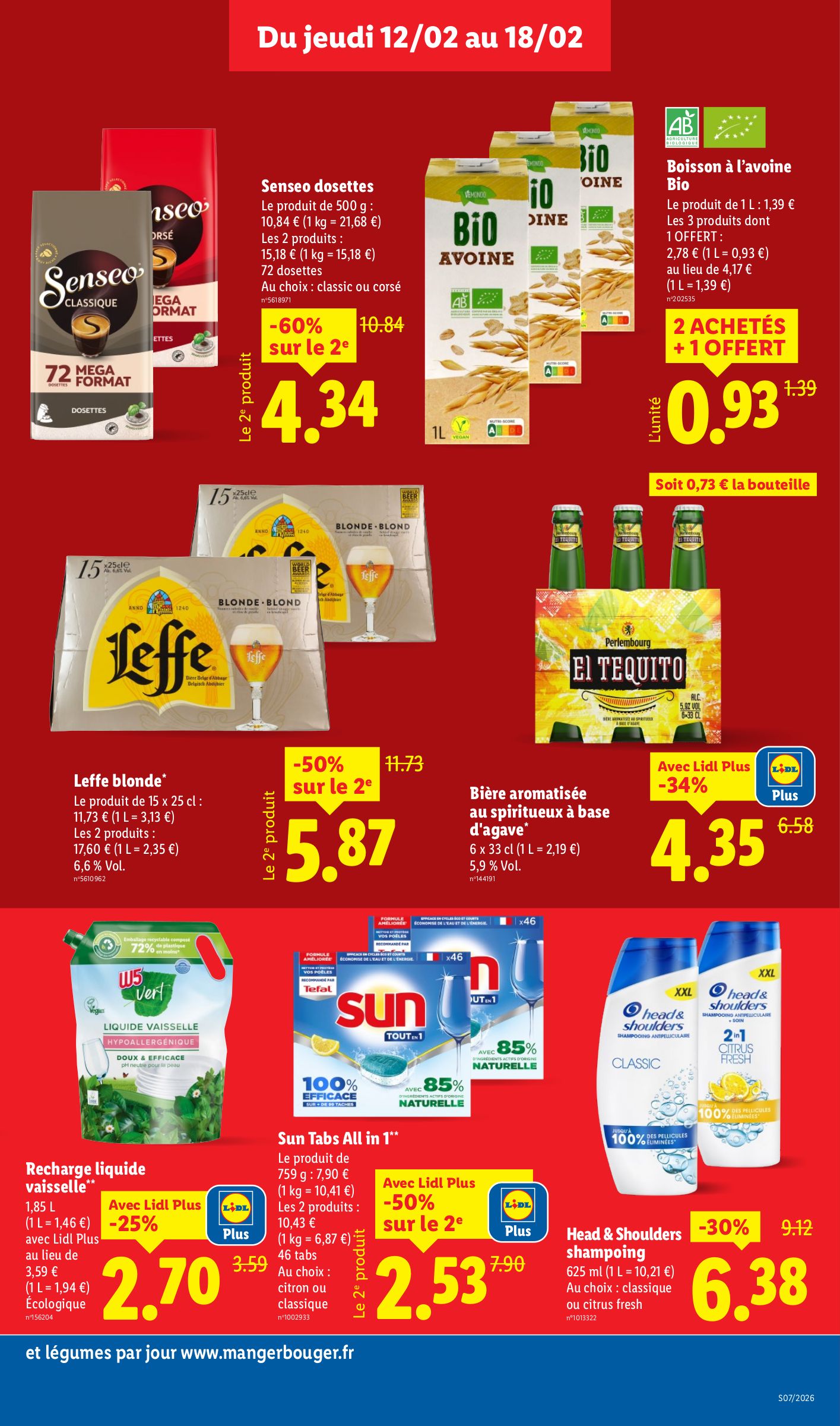 lidl - Catalogue Lidl - Les promos de la semaine valable du 12/02/2026 au 18/02/2026 - page: 15