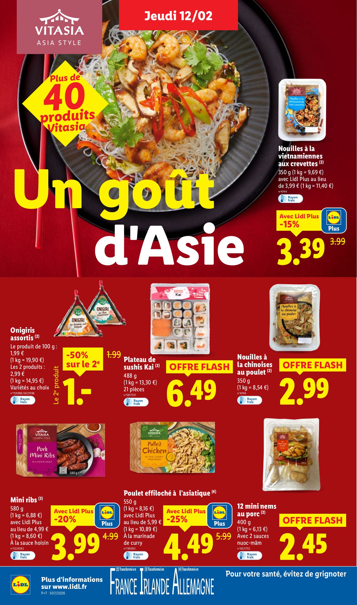 lidl - Catalogue Lidl - Les promos de la semaine valable du 12/02/2026 au 18/02/2026 - page: 22