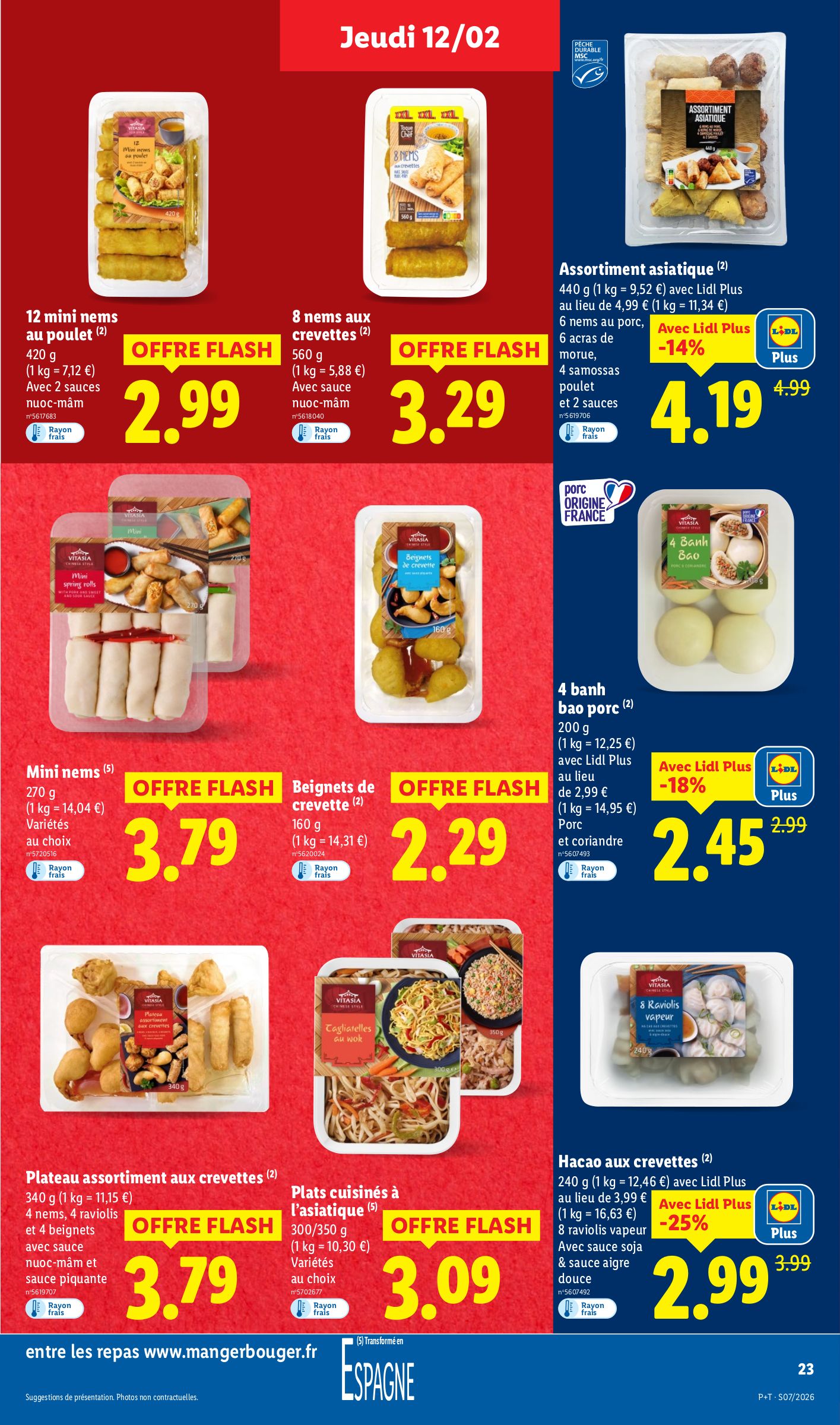 lidl - Catalogue Lidl - Les promos de la semaine valable du 12/02/2026 au 18/02/2026 - page: 23