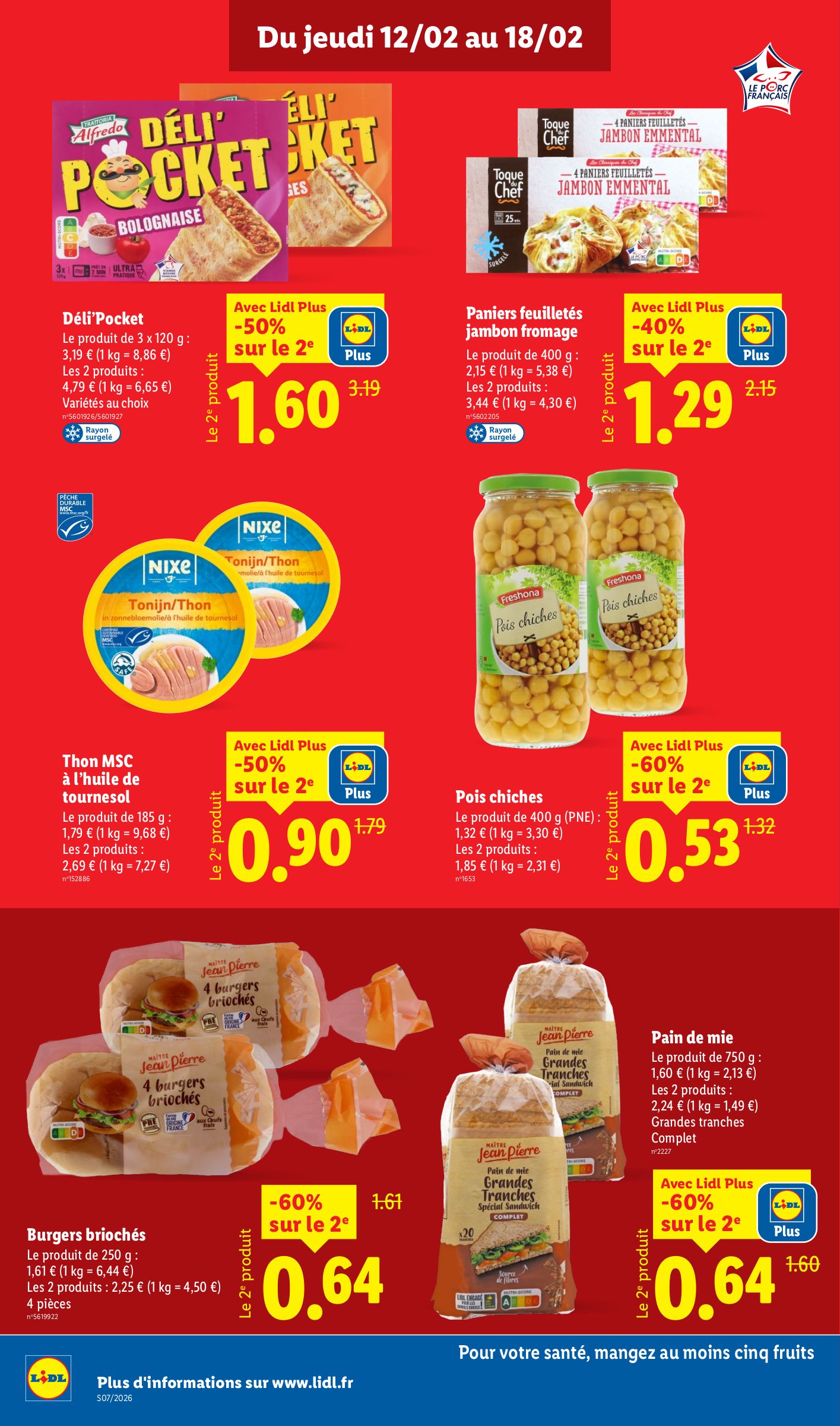 lidl - Catalogue Lidl - Les promos de la semaine valable du 12/02/2026 au 18/02/2026 - page: 12