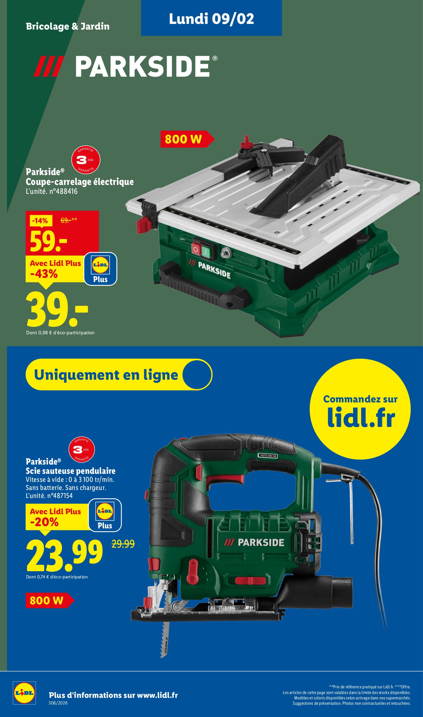 lidl - Catalogue Lidl - Les bonnes affaires de la semaine valable du 09/02/2026 au 12/02/2026 - page: 8