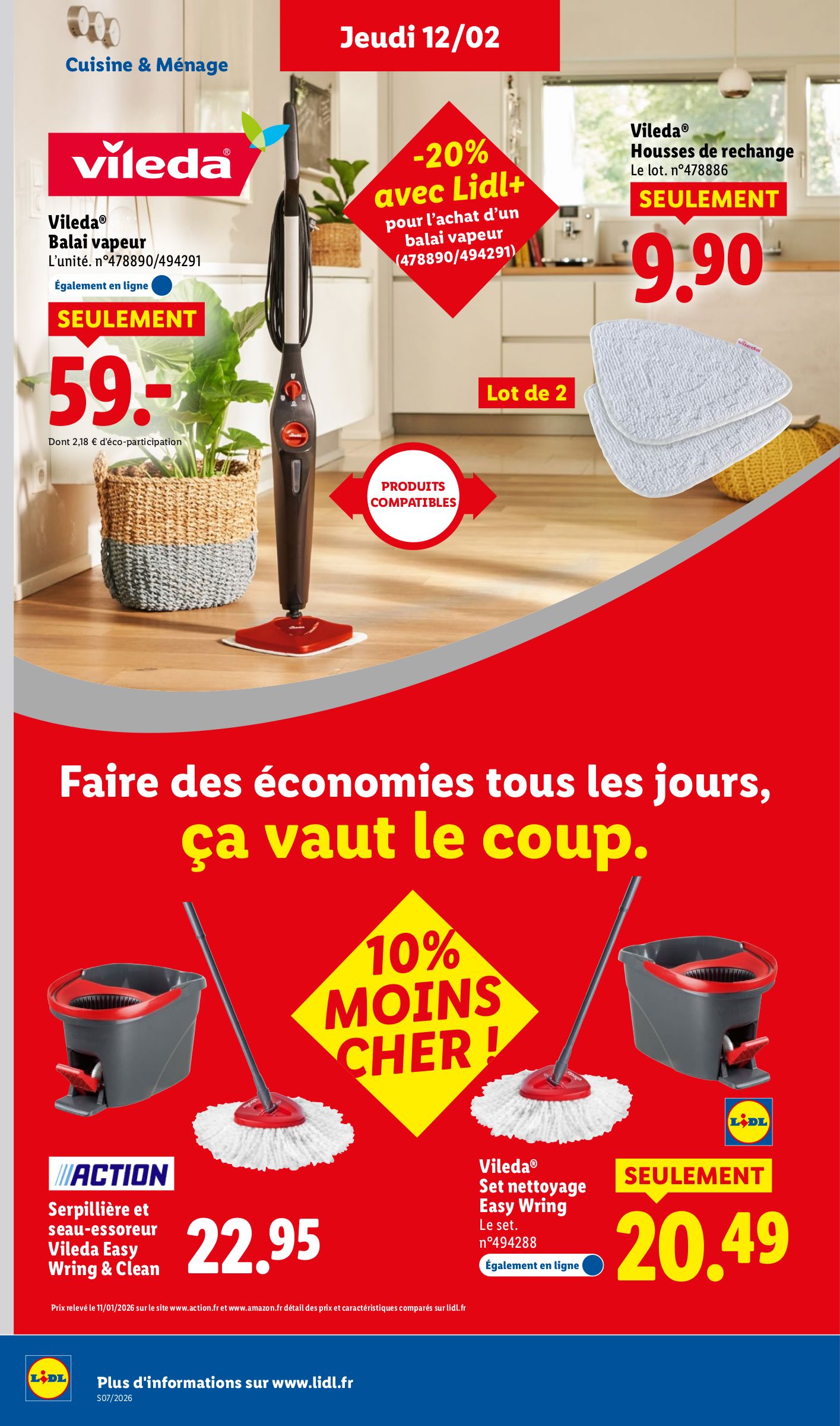 lidl - Catalogue Lidl - Les bonnes affaires de la semaine valable du 09/02/2026 au 12/02/2026 - page: 24