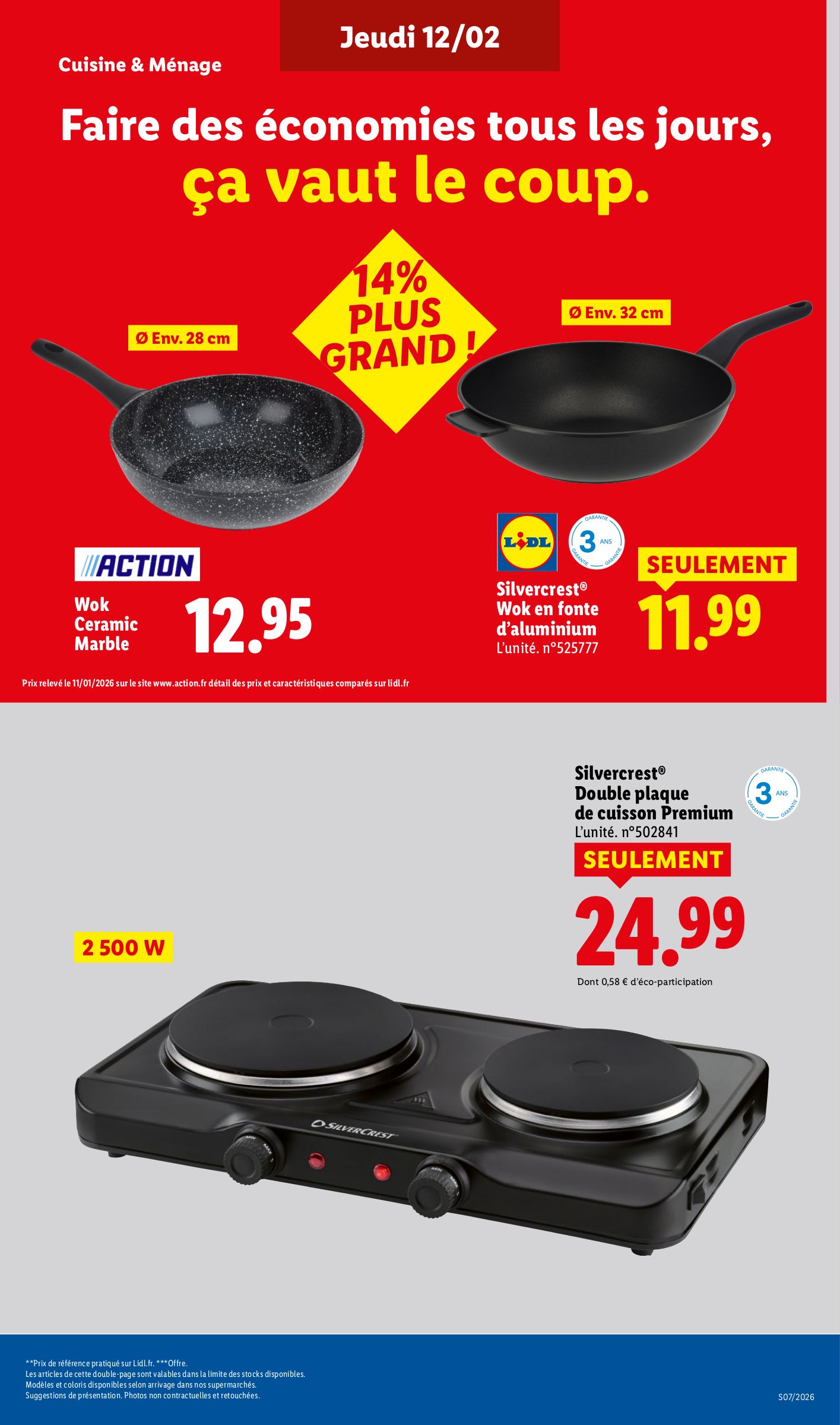 lidl - Catalogue Lidl - Les bonnes affaires de la semaine valable du 12/02/2026 au 16/02/2026 - page: 5