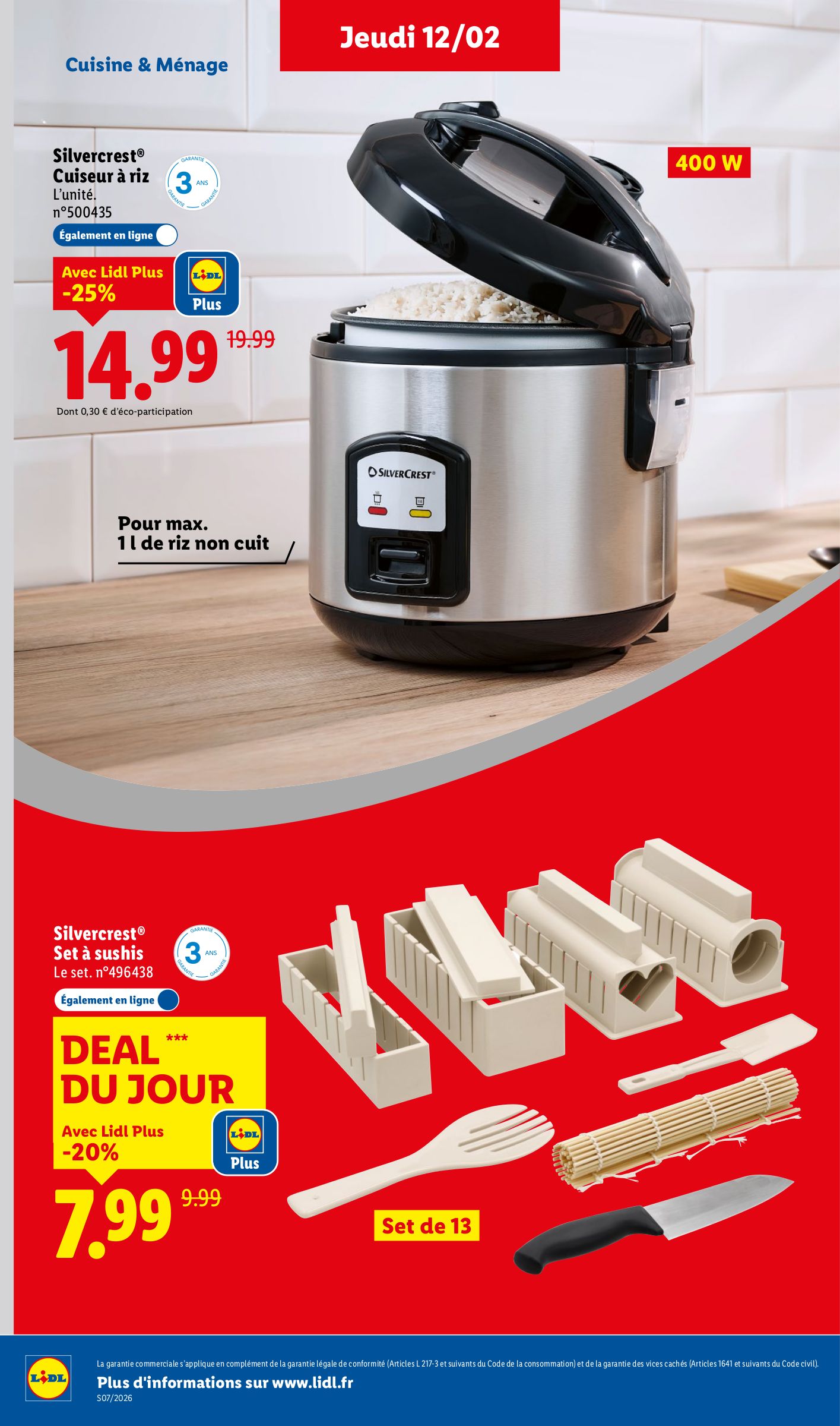 lidl - Catalogue Lidl - Les bonnes affaires de la semaine valable du 12/02/2026 au 16/02/2026 - page: 2