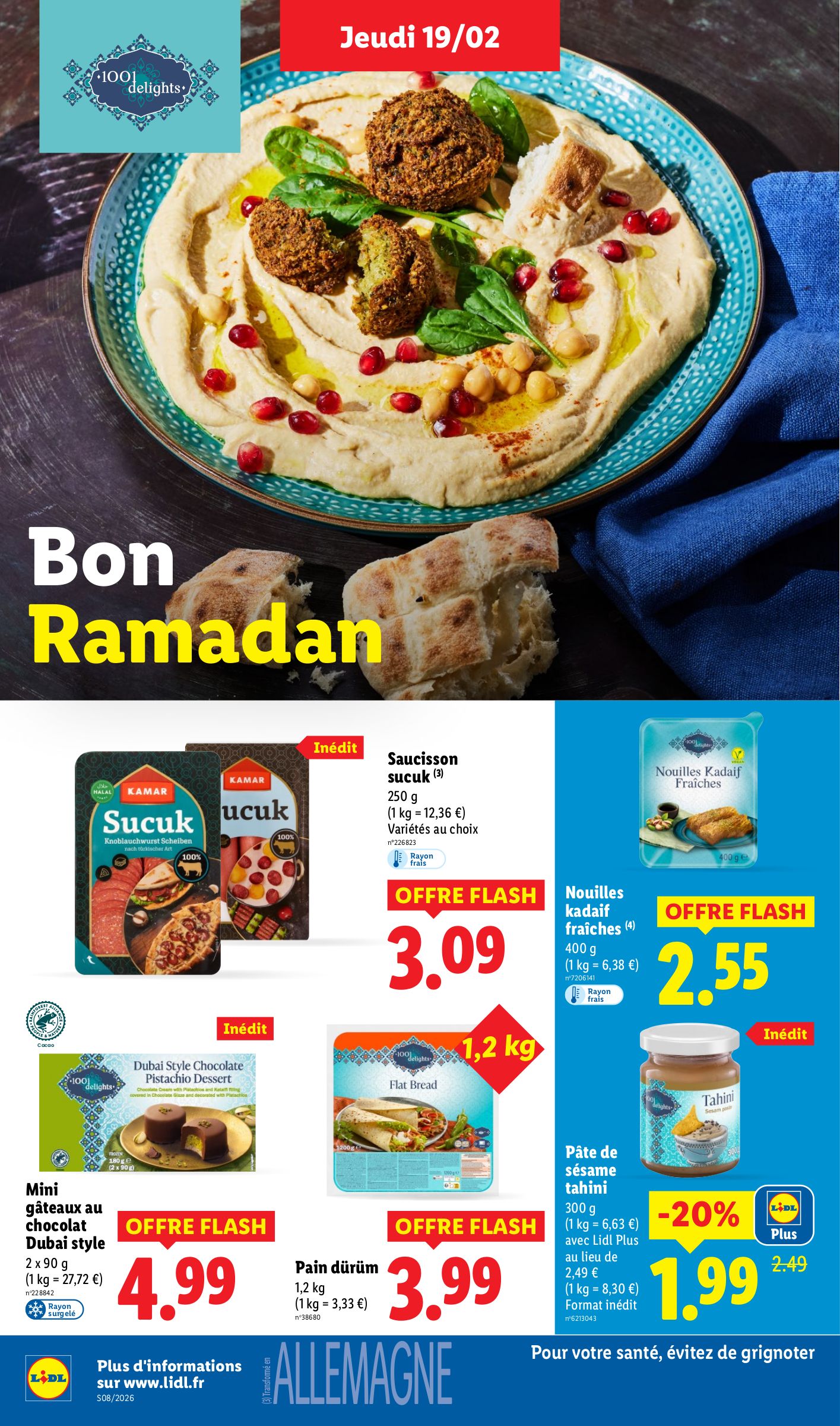 lidl - Catalogue Lidl valable du 19/02/2026 au 25/02/2026 - page: 22