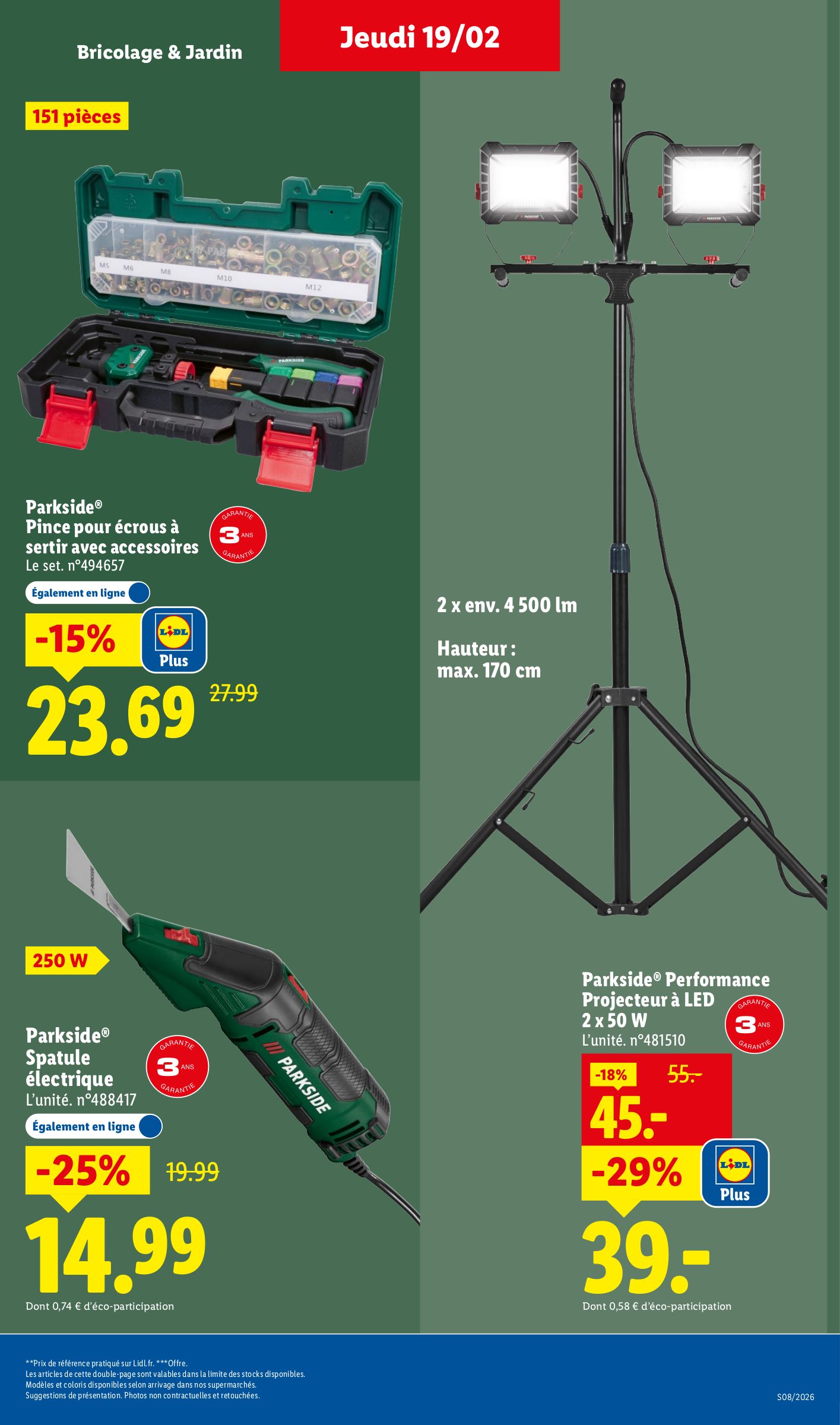 lidl - Catalogue Lidl valable du 19/02/2026 au 25/02/2026 - page: 45