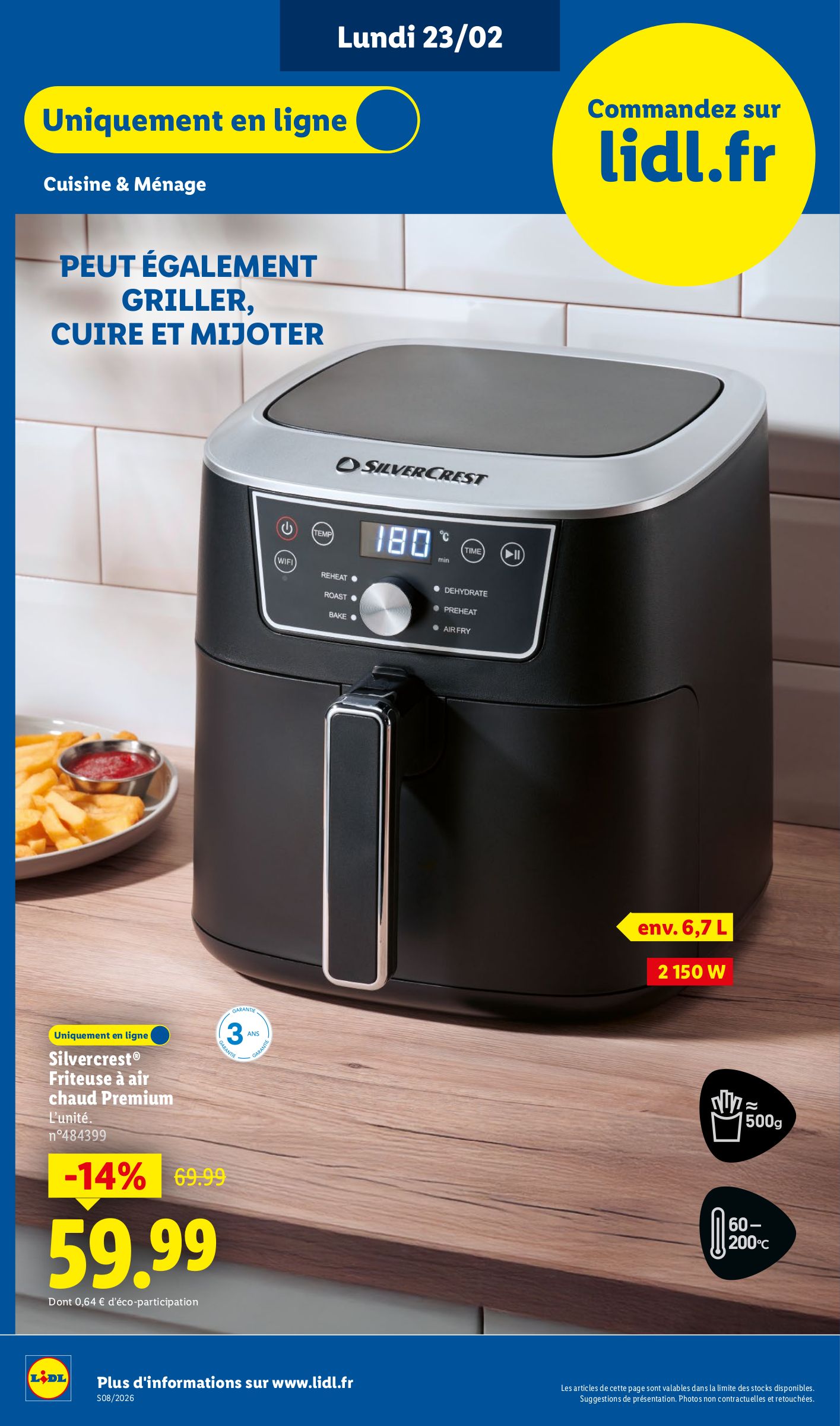 lidl - Catalogue Lidl valable du 19/02/2026 au 25/02/2026 - page: 70