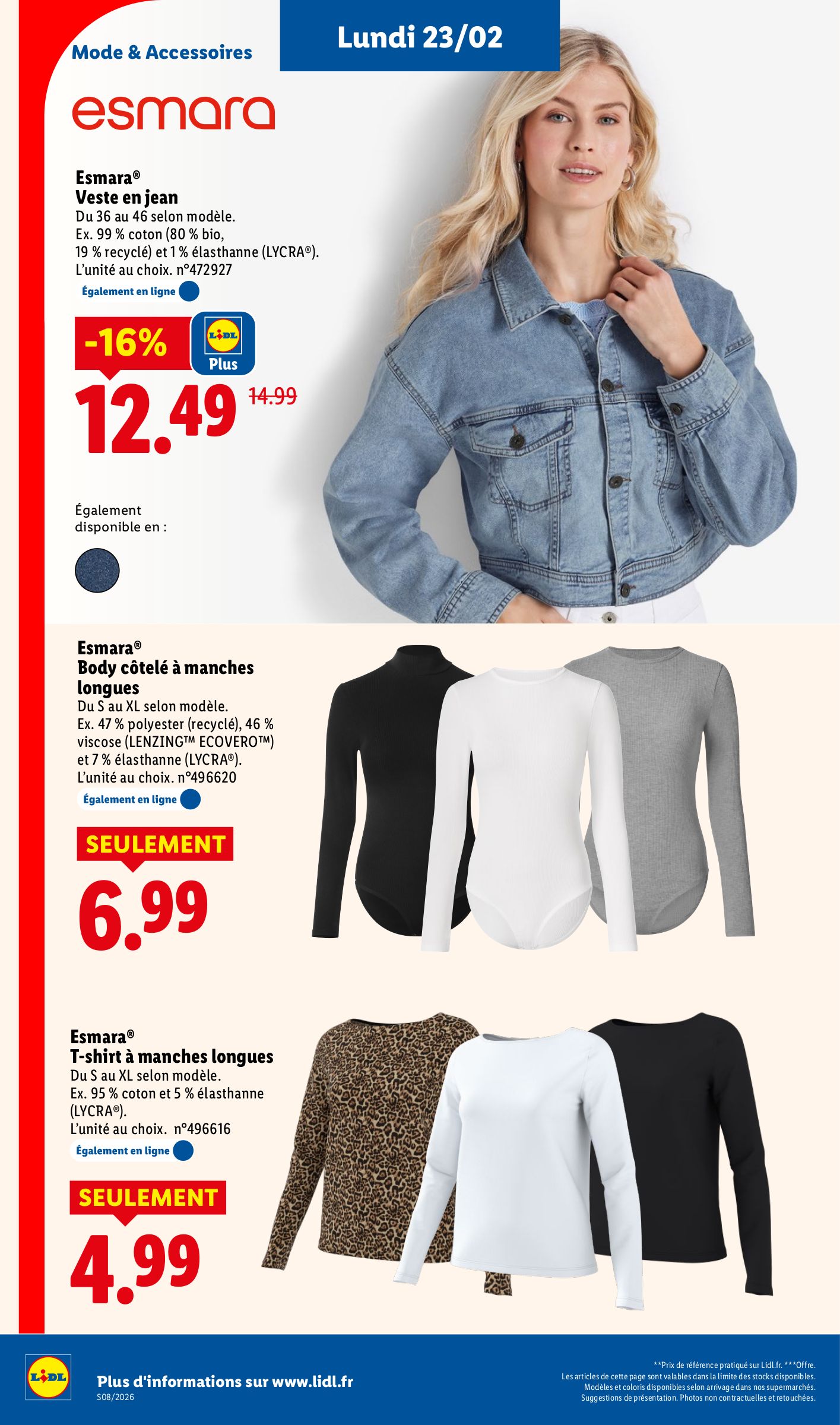 lidl - Catalogue Lidl valable du 19/02/2026 au 25/02/2026 - page: 66